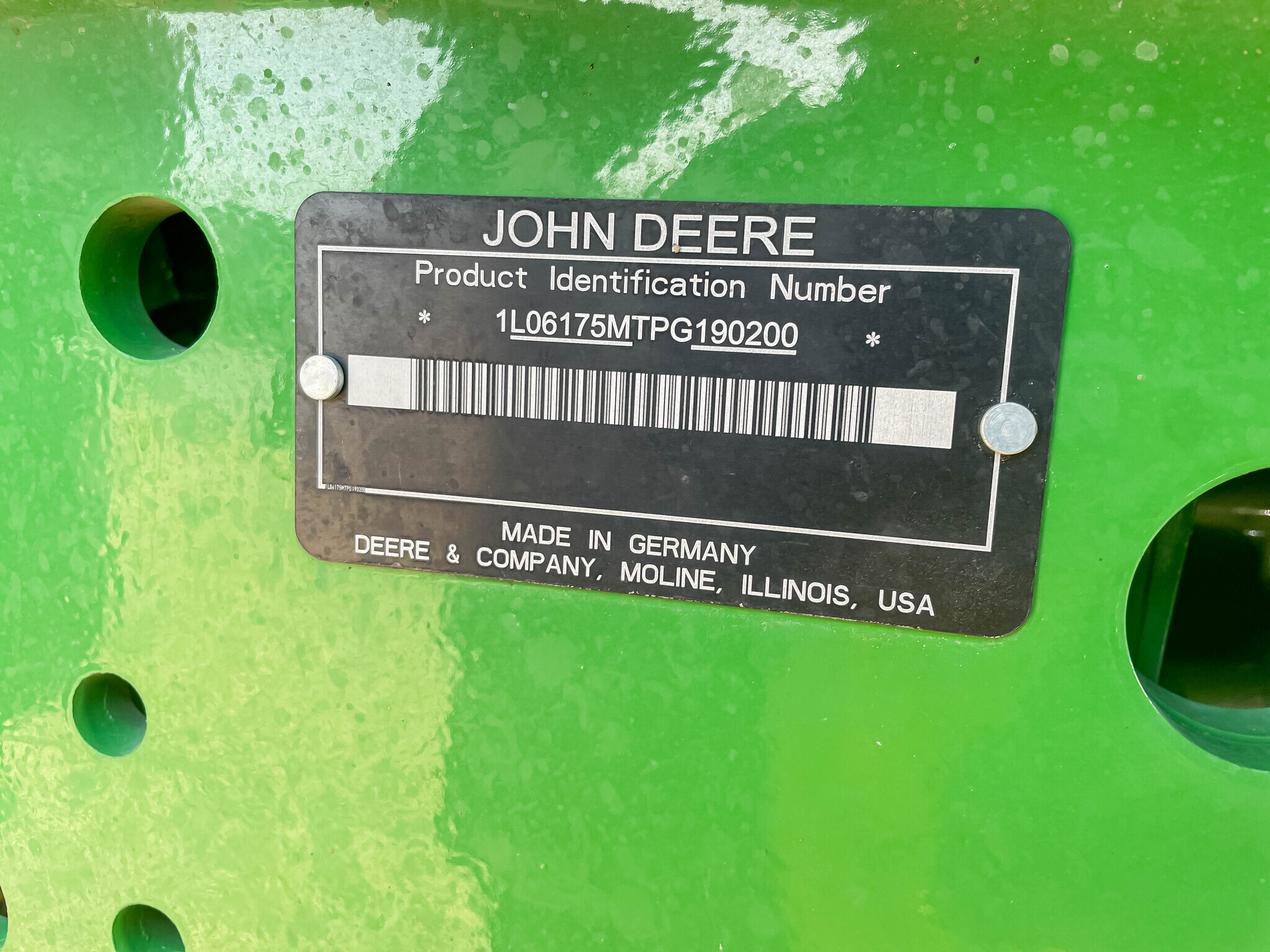 2023 John Deere 6175M Tractor