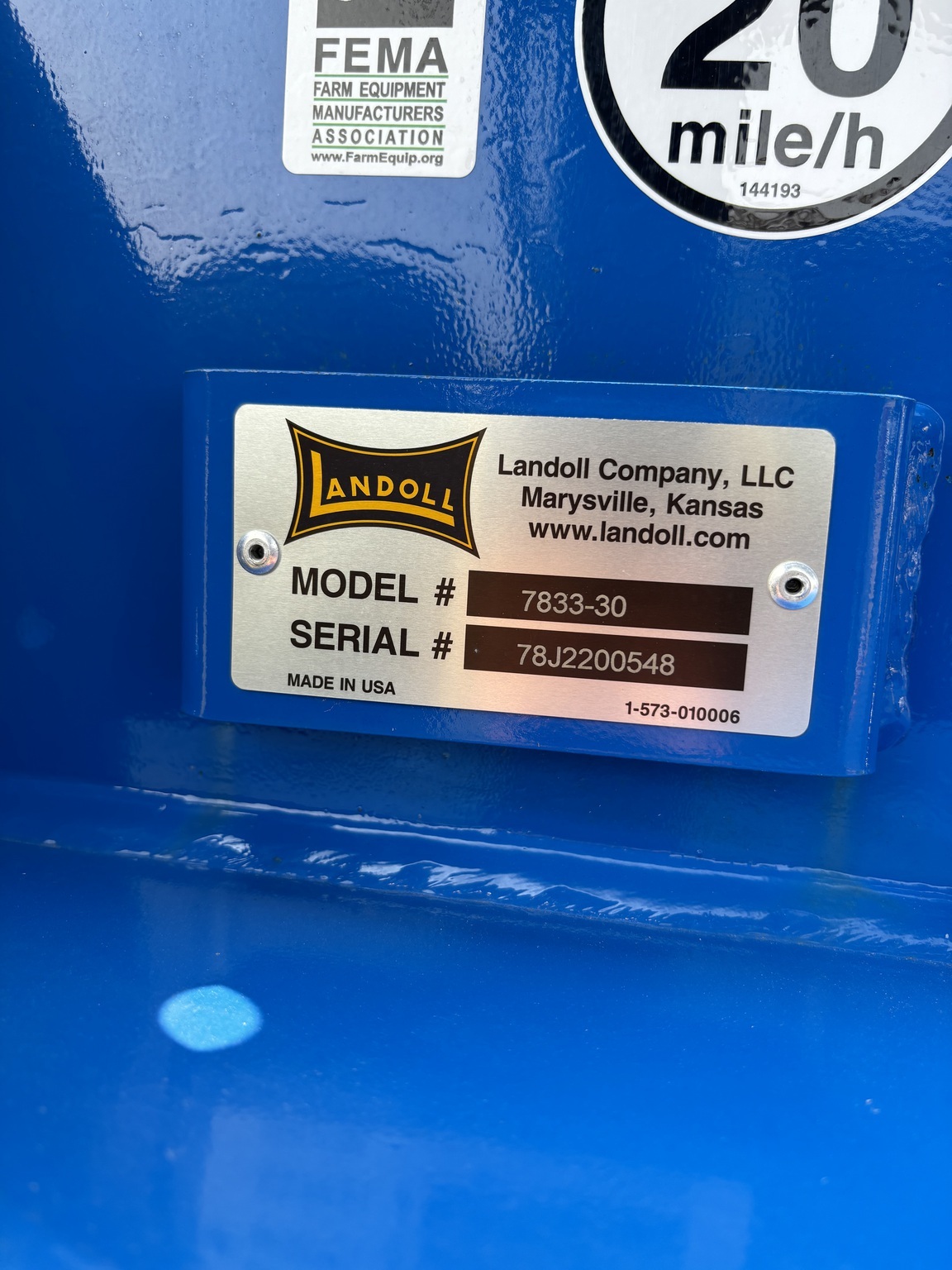 2023 Landoll 7833-30 Disk