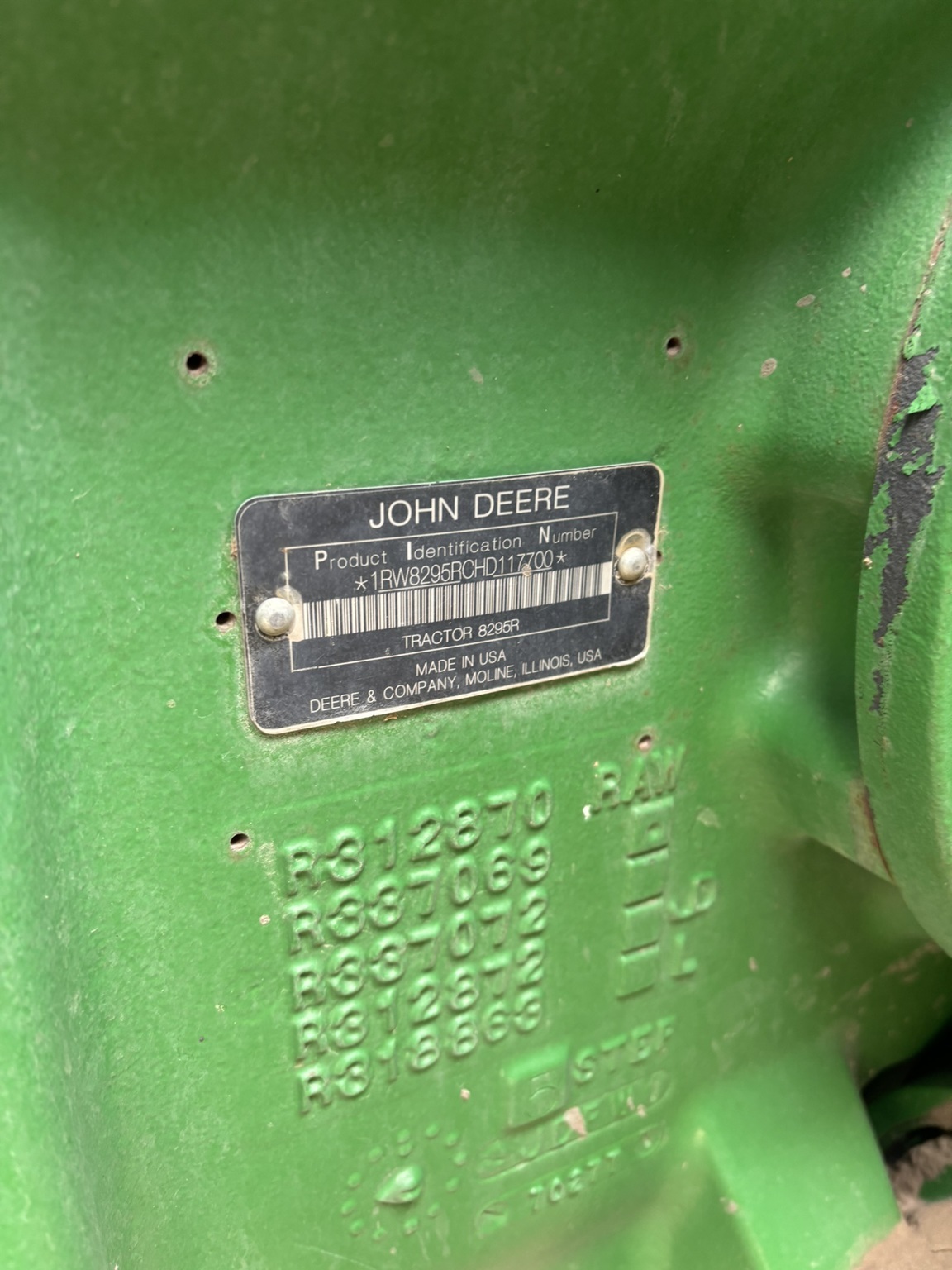 2017 John Deere 8295R Tractor