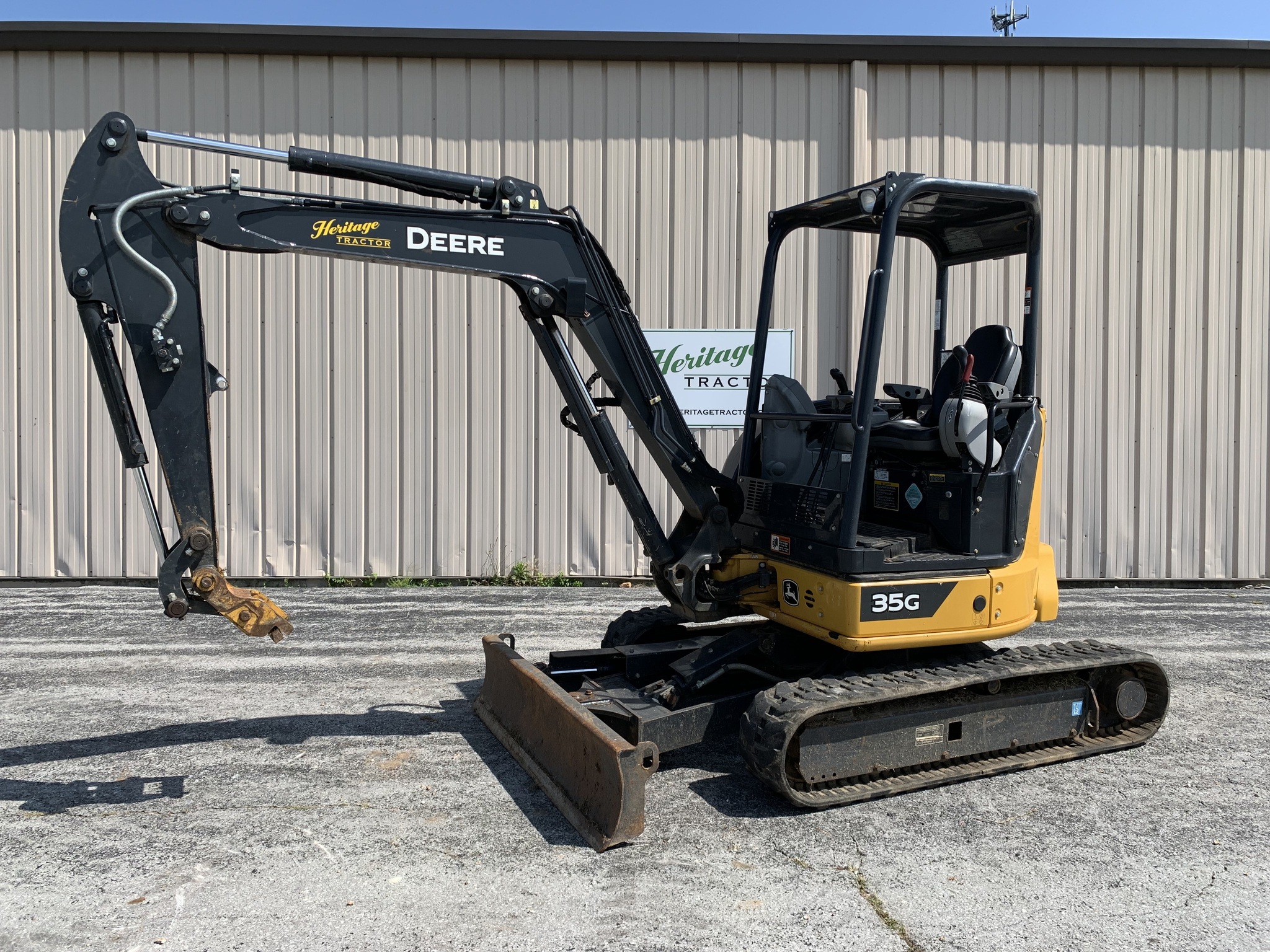 2021 Deere 35G Mini Excavator