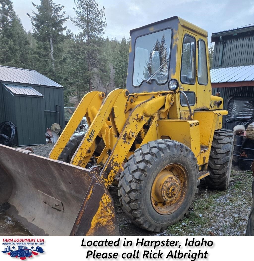 1974 Massey Ferguson MF33 Wheel Loader