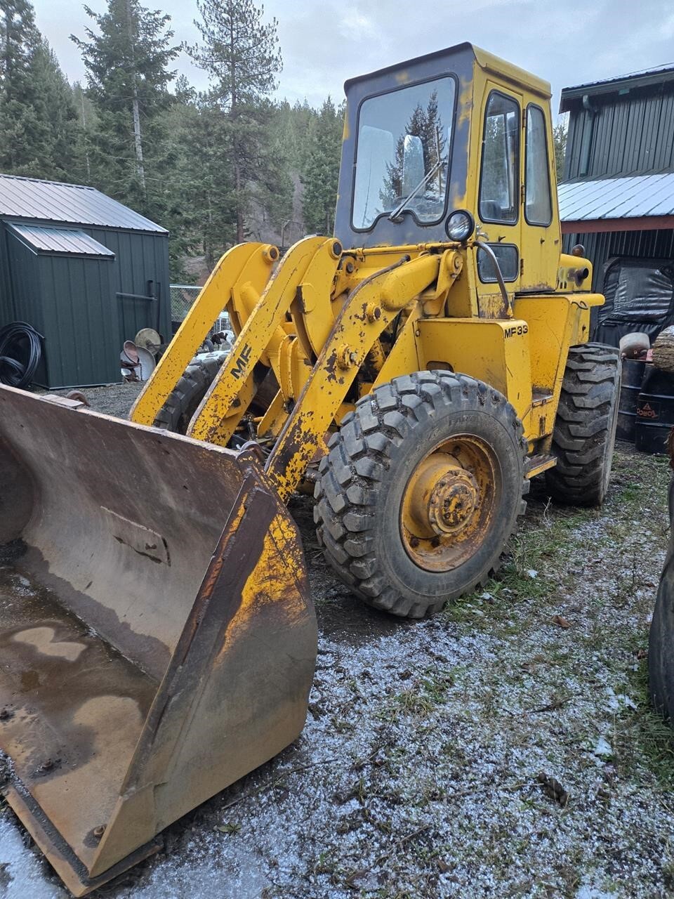 1974 Massey Ferguson MF33 Wheel Loader