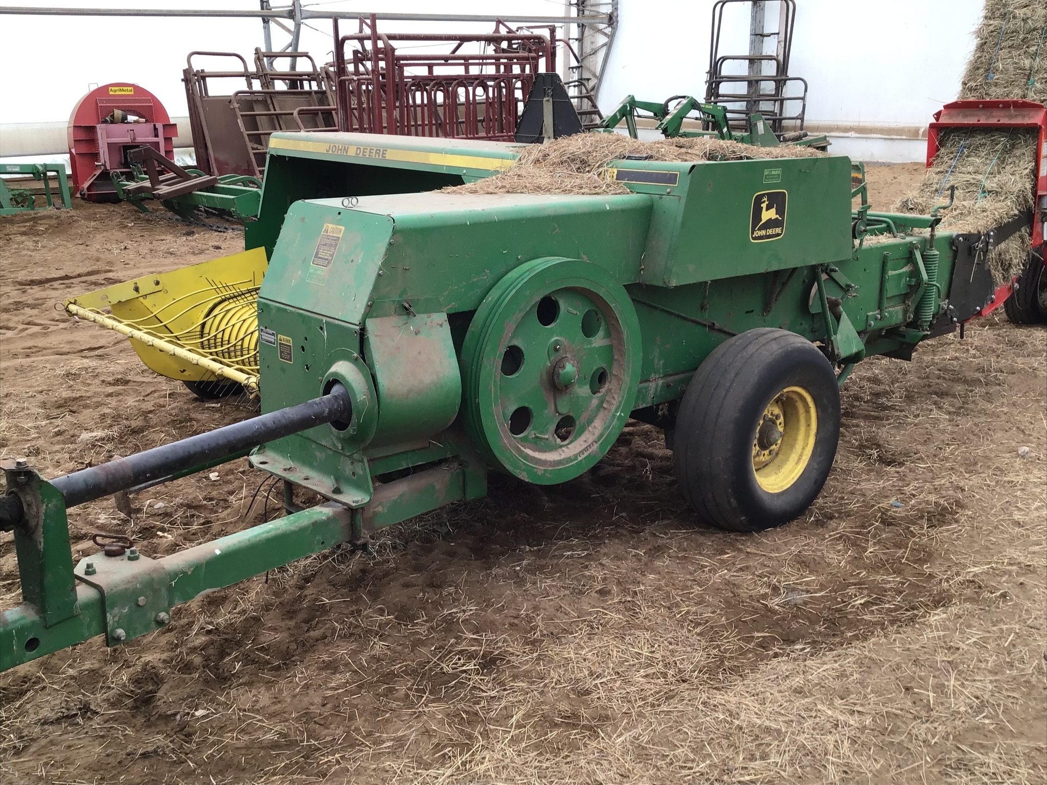 1990 John Deere 348 Small Square Baler