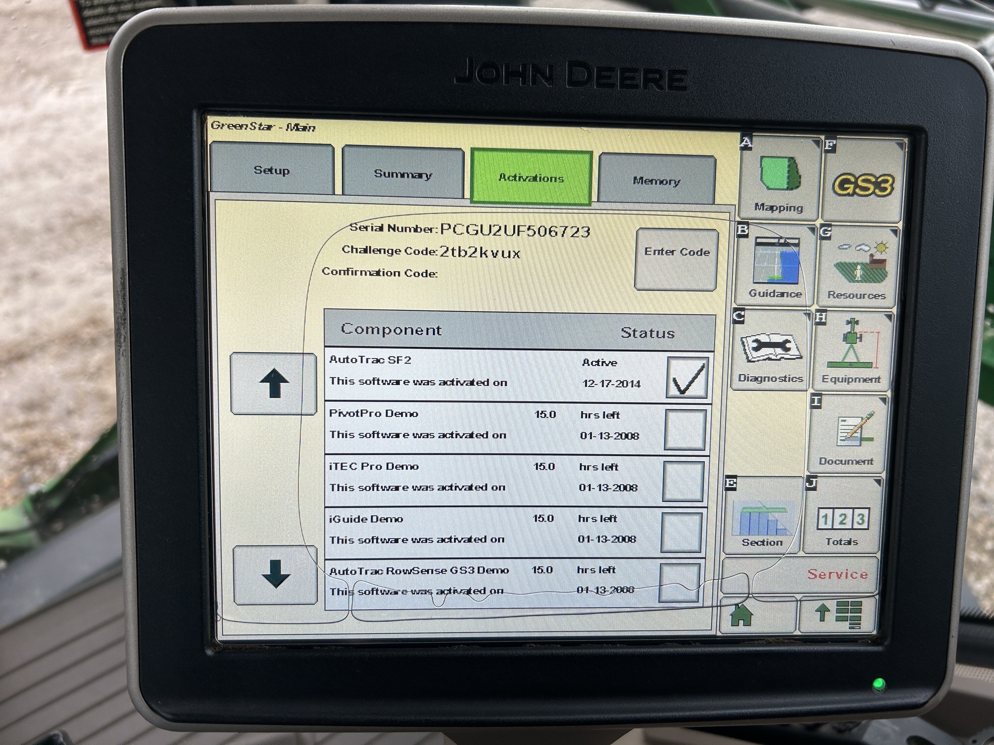2015 John Deere R4038 Self-Propelled Sprayer