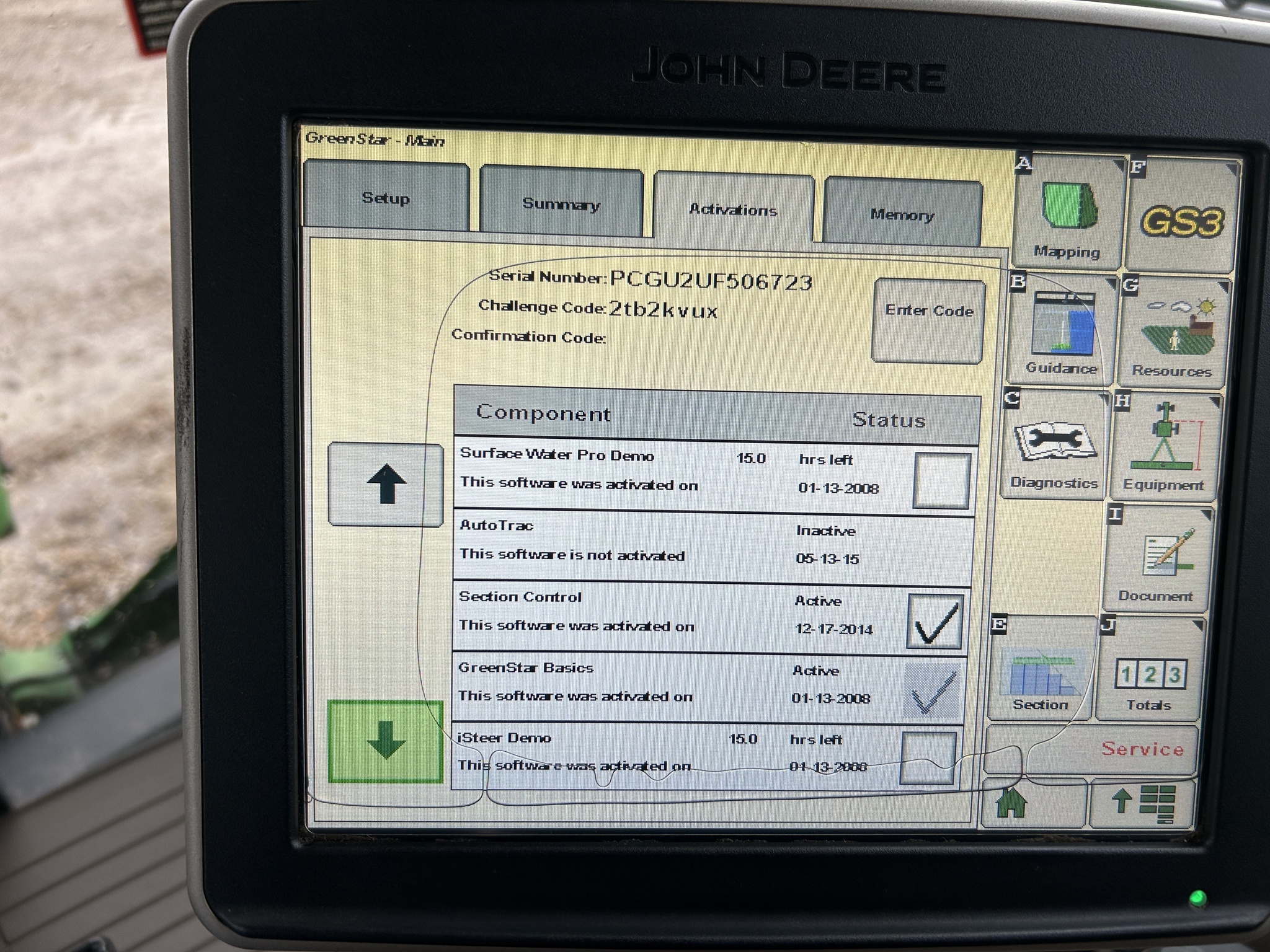 2015 John Deere R4038 Self-Propelled Sprayer