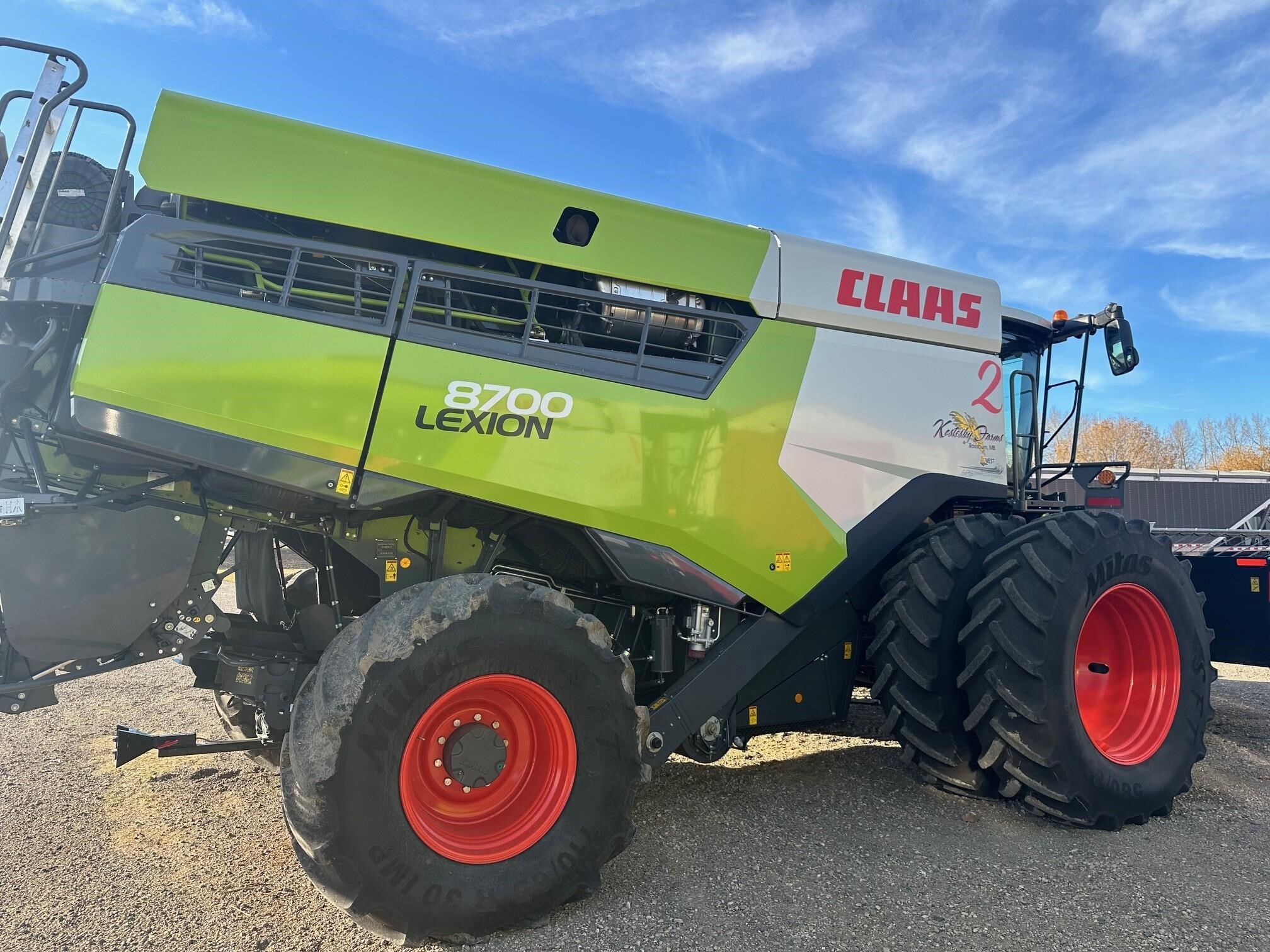2022 Claas LEXION 8700 Combine