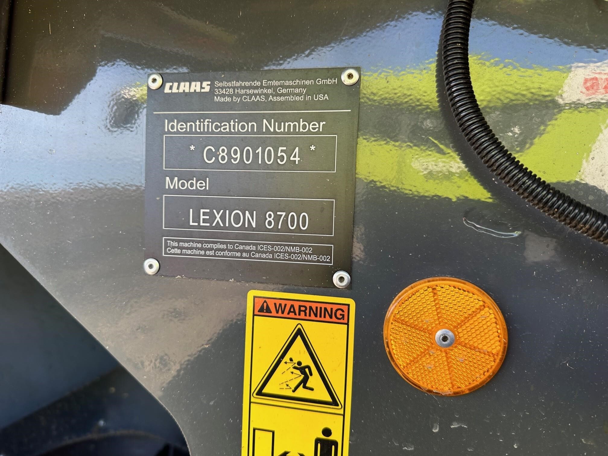 2022 Claas LEXION 8700 Combine