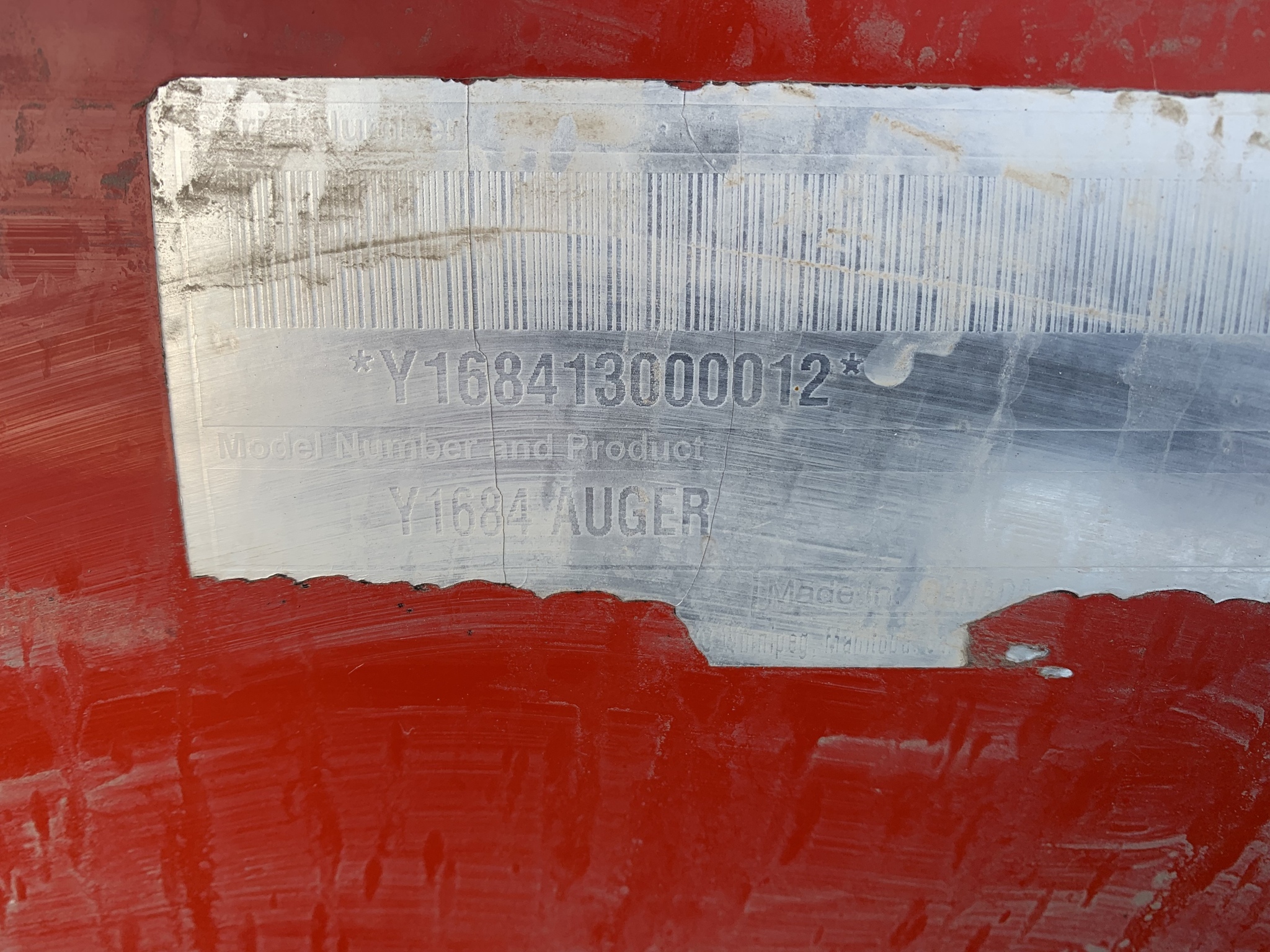 2013 Buhler Farm King 1684 Augers and Conveyor