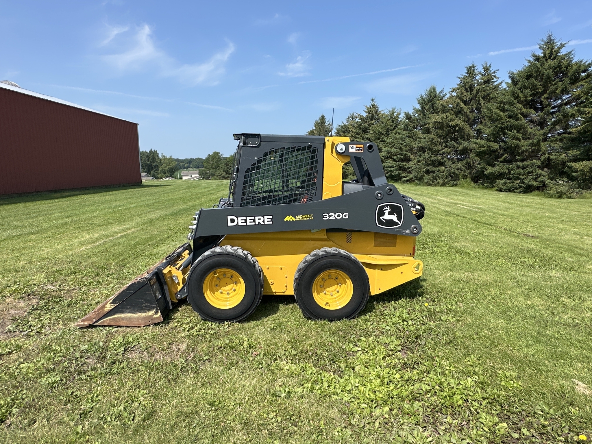 2022 Deere 320G Skid Steer