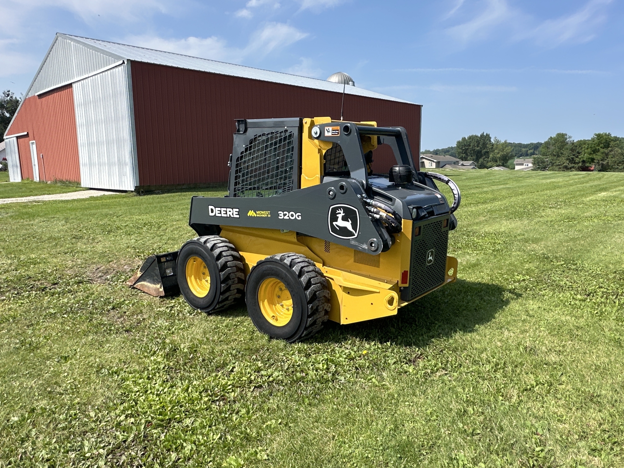 2022 Deere 320G Skid Steer
