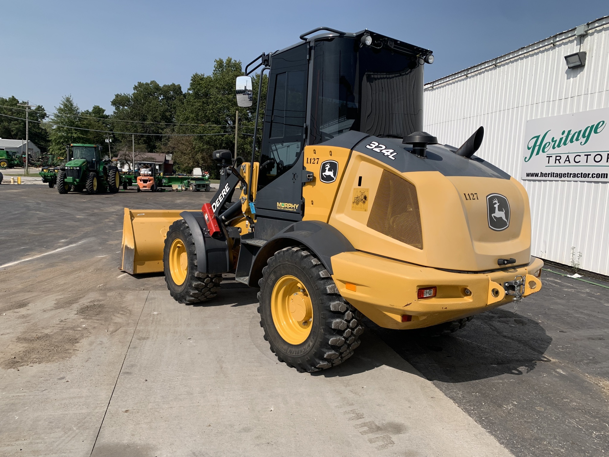 2021 John Deere 324L Front End Loader