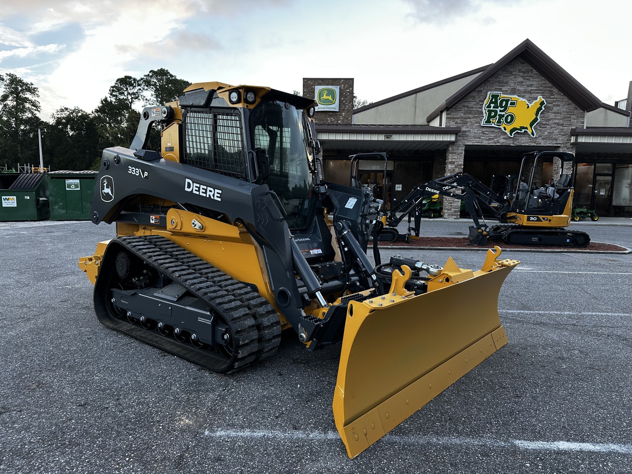 2025 John Deere 333 P Skid Steer