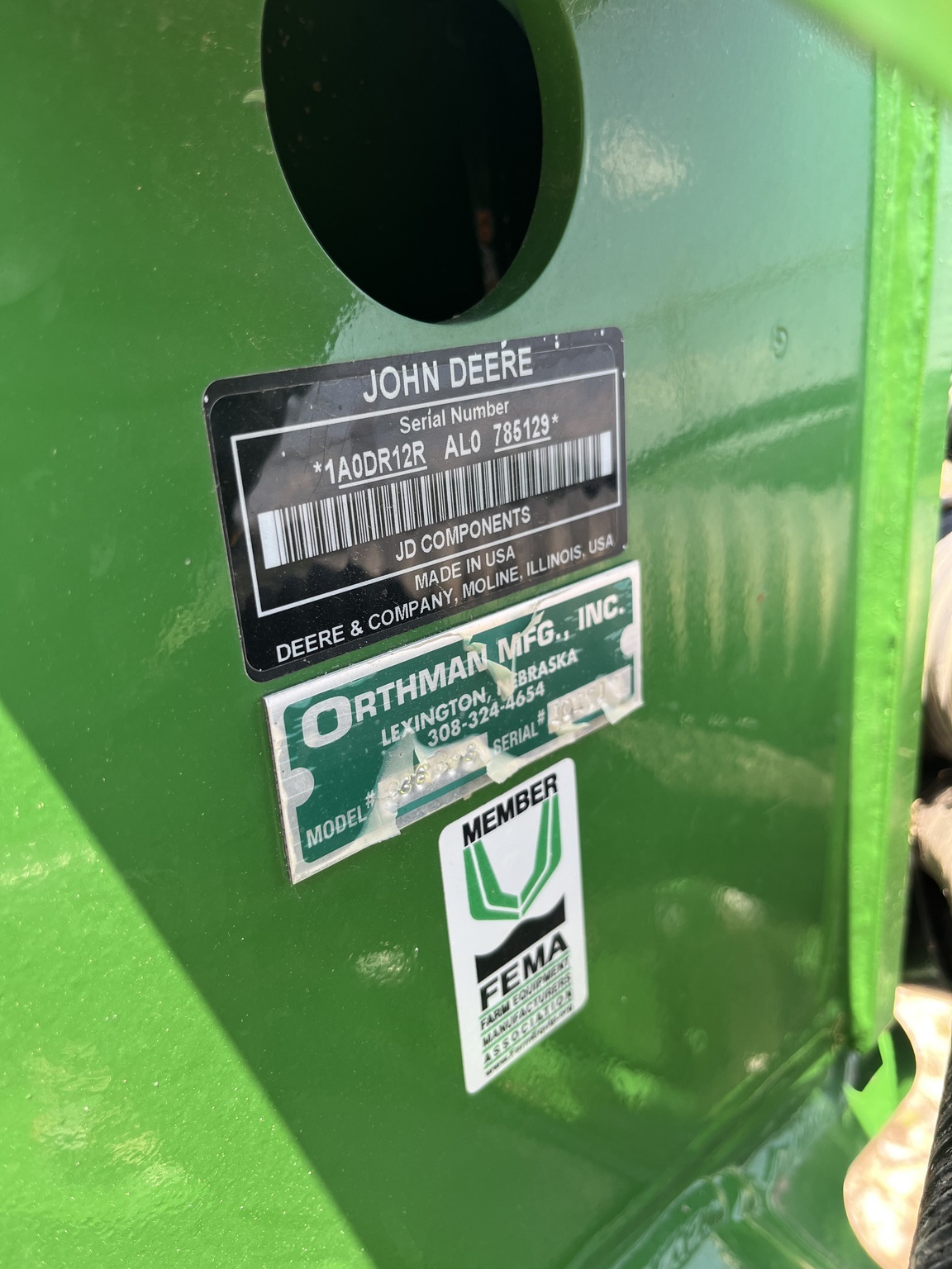 2020 John Deere DR12X Planter