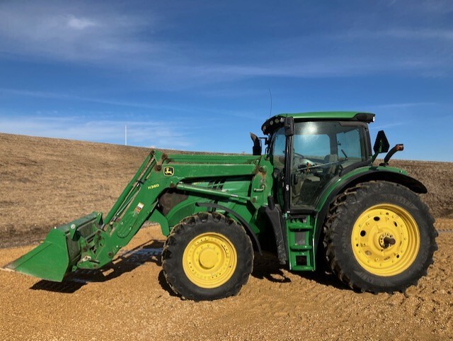 2013 John Deere 6140R Tractor