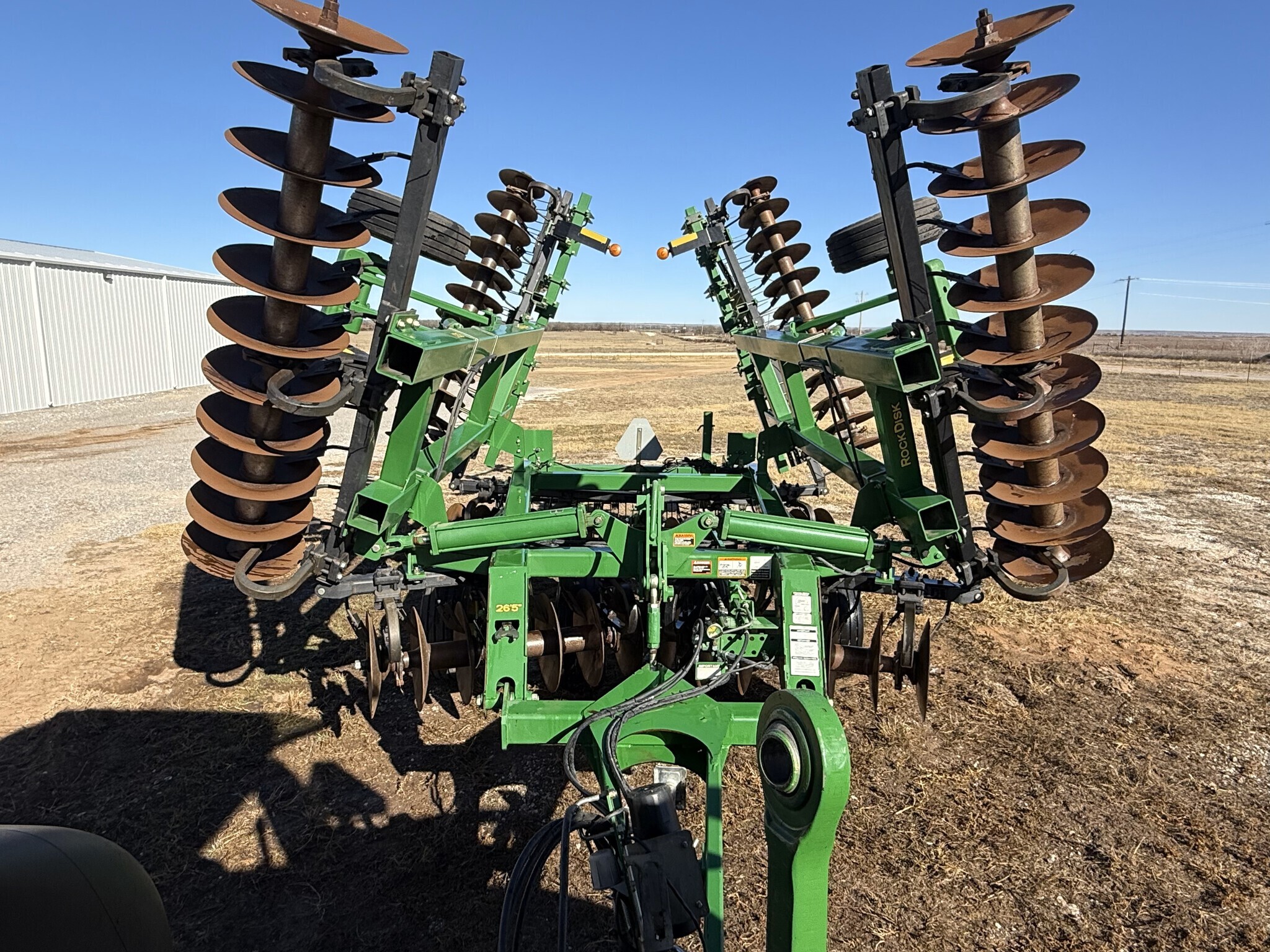 2012 John Deere 637 Disk