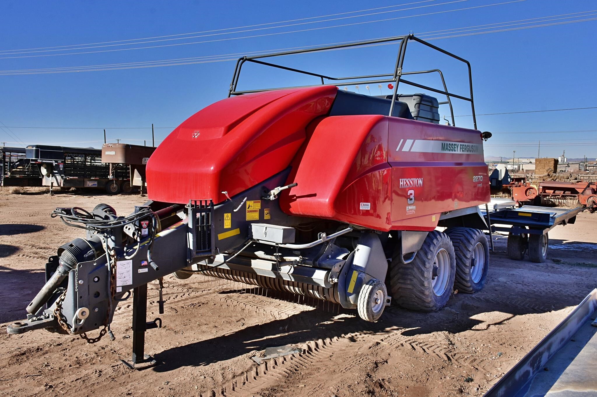 2019 Massey Ferguson 2270 Big Square Baler