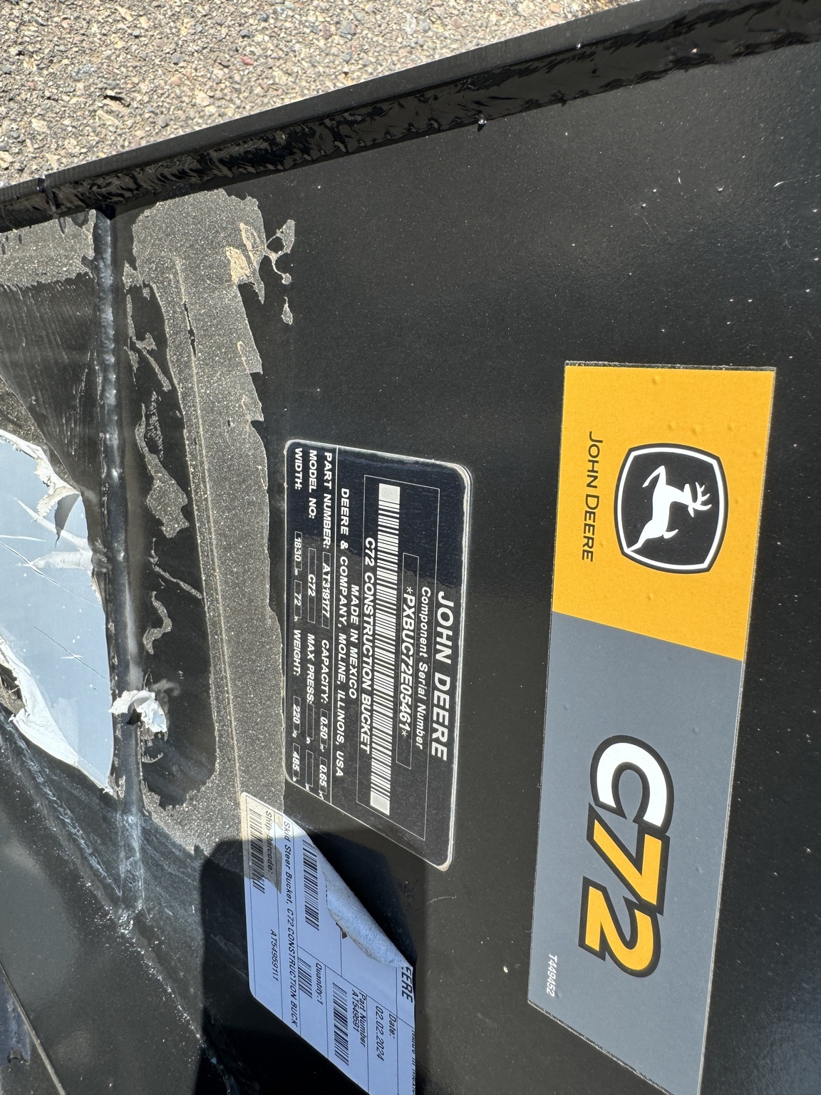 2024 John Deere AT322309 Miscellaneous