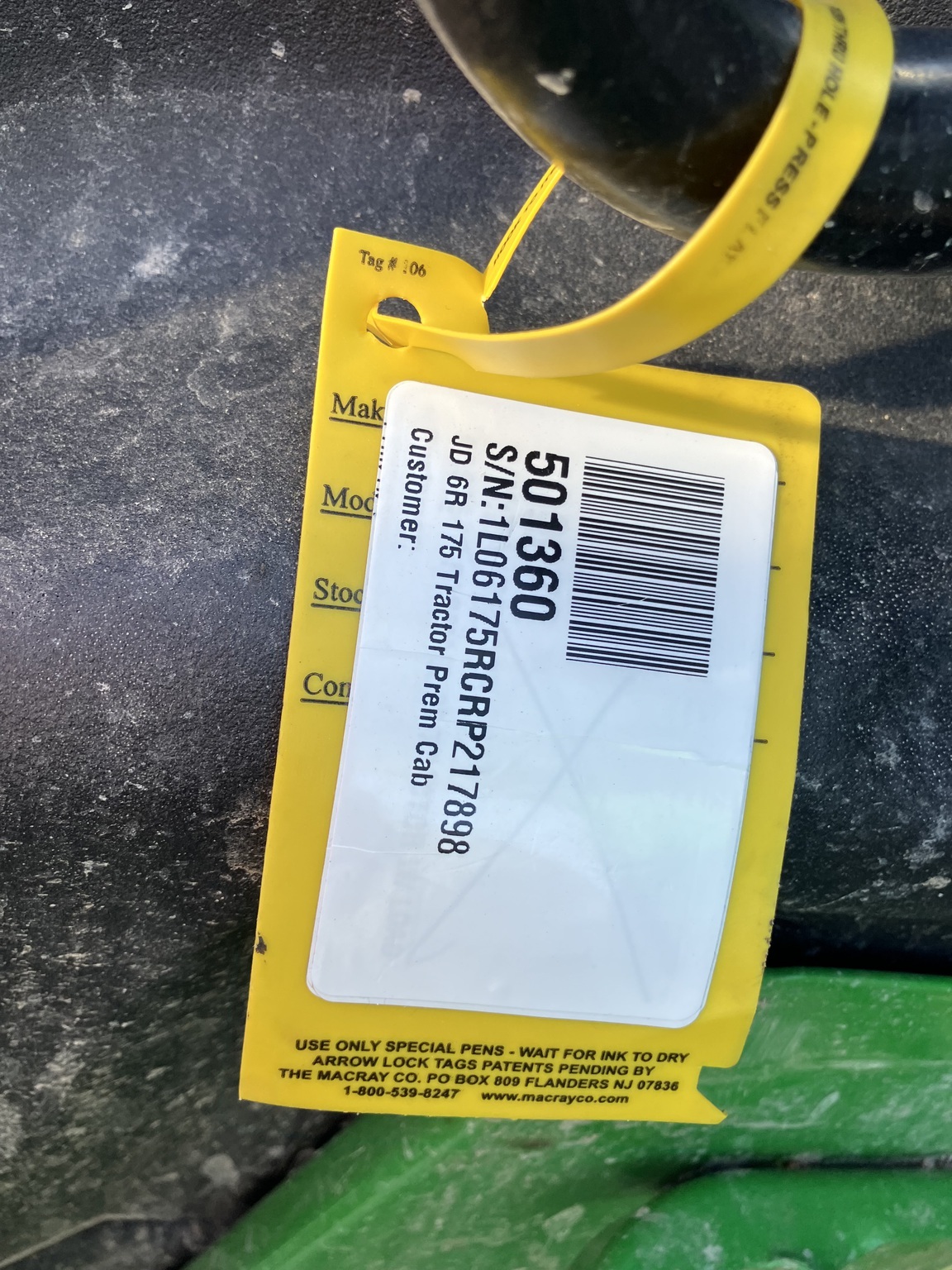 2024 John Deere 6R 175 Tractor