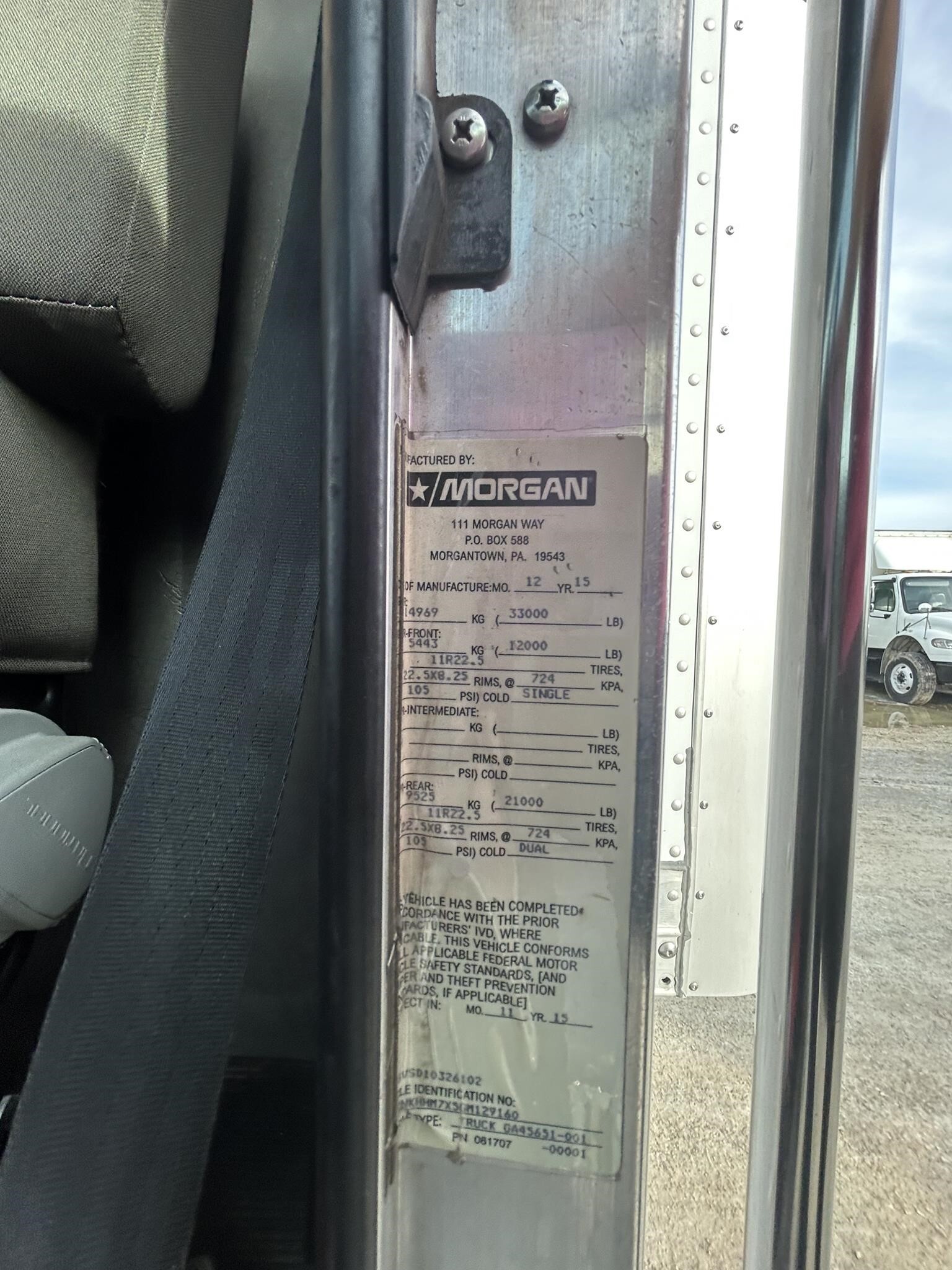 2016 Kenworth T370 Miscellaneous