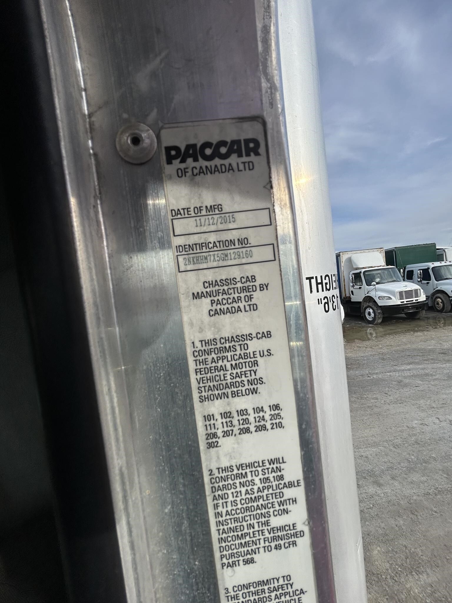 2016 Kenworth T370 Miscellaneous