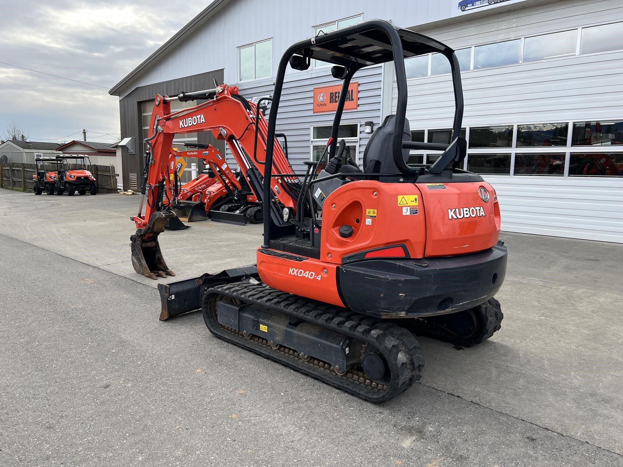 2020 Kubota KX040-4 Mini Excavator