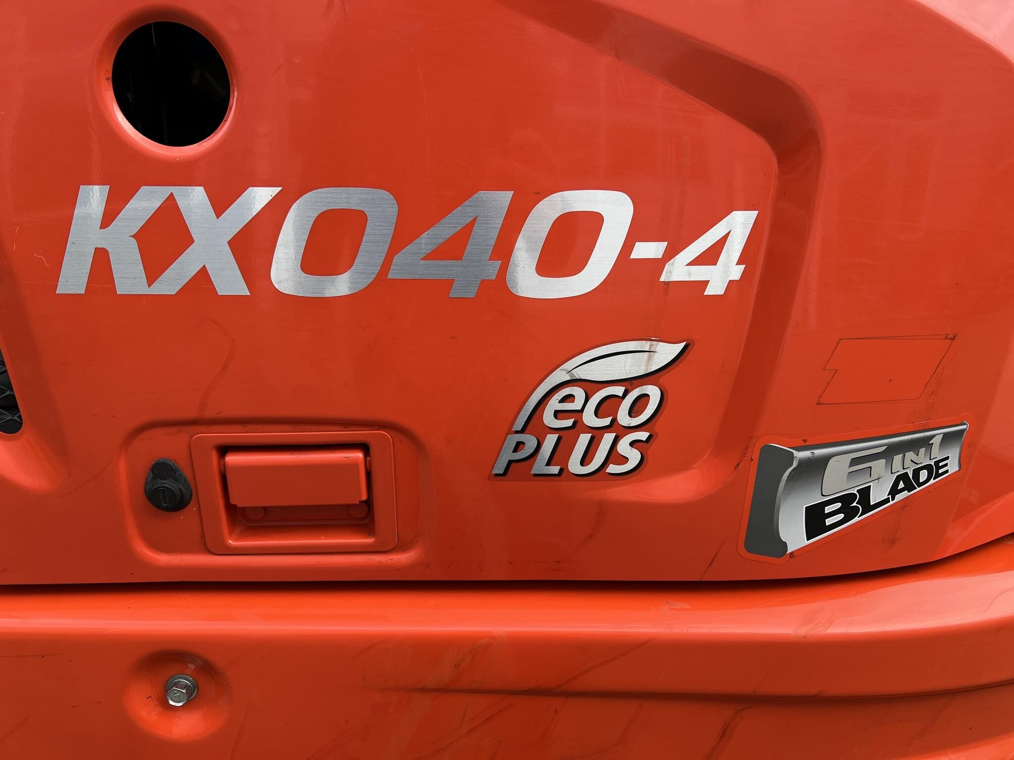 2020 Kubota KX040-4 Mini Excavator