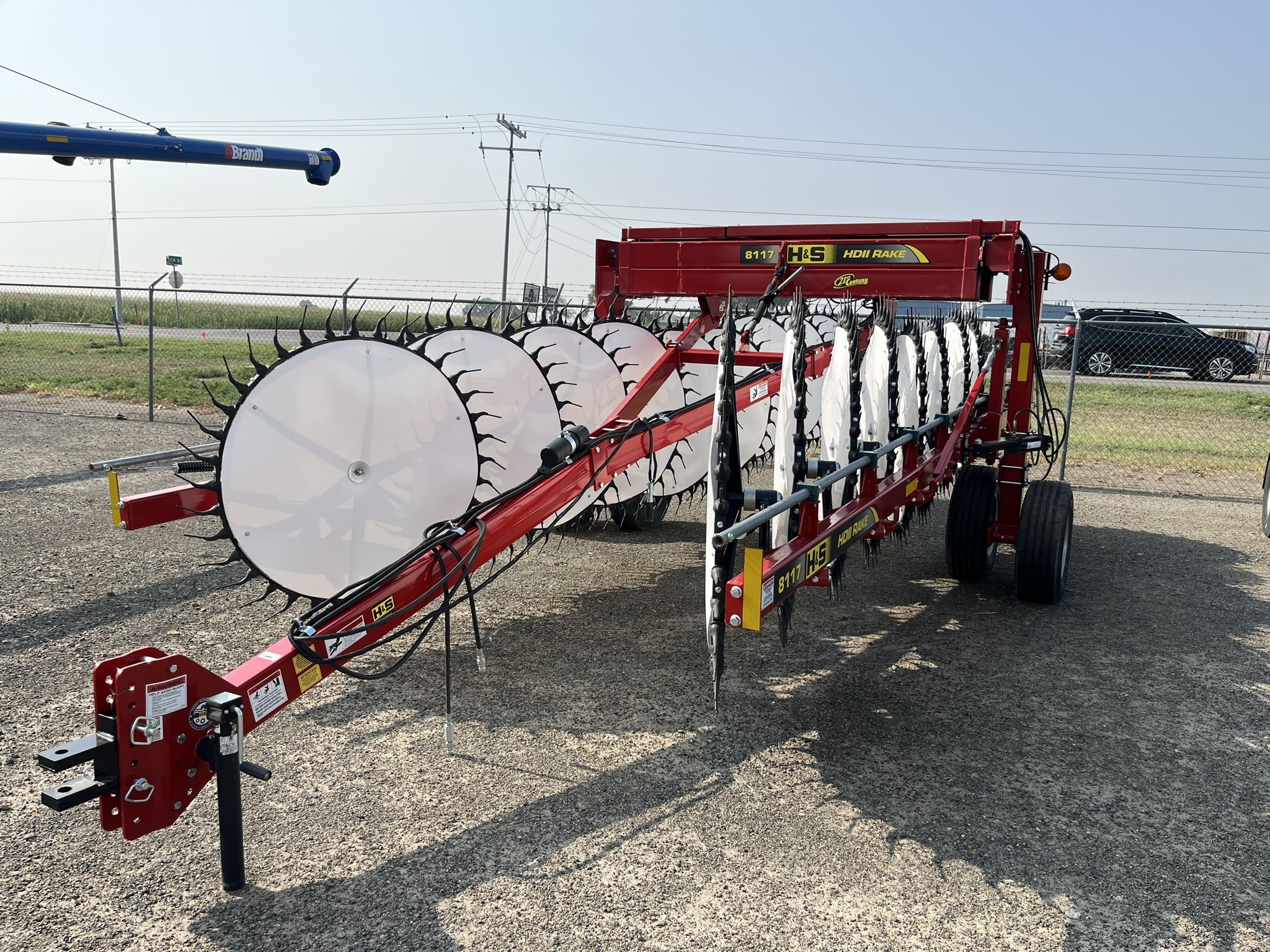 2022 H & S HD8117 Rake