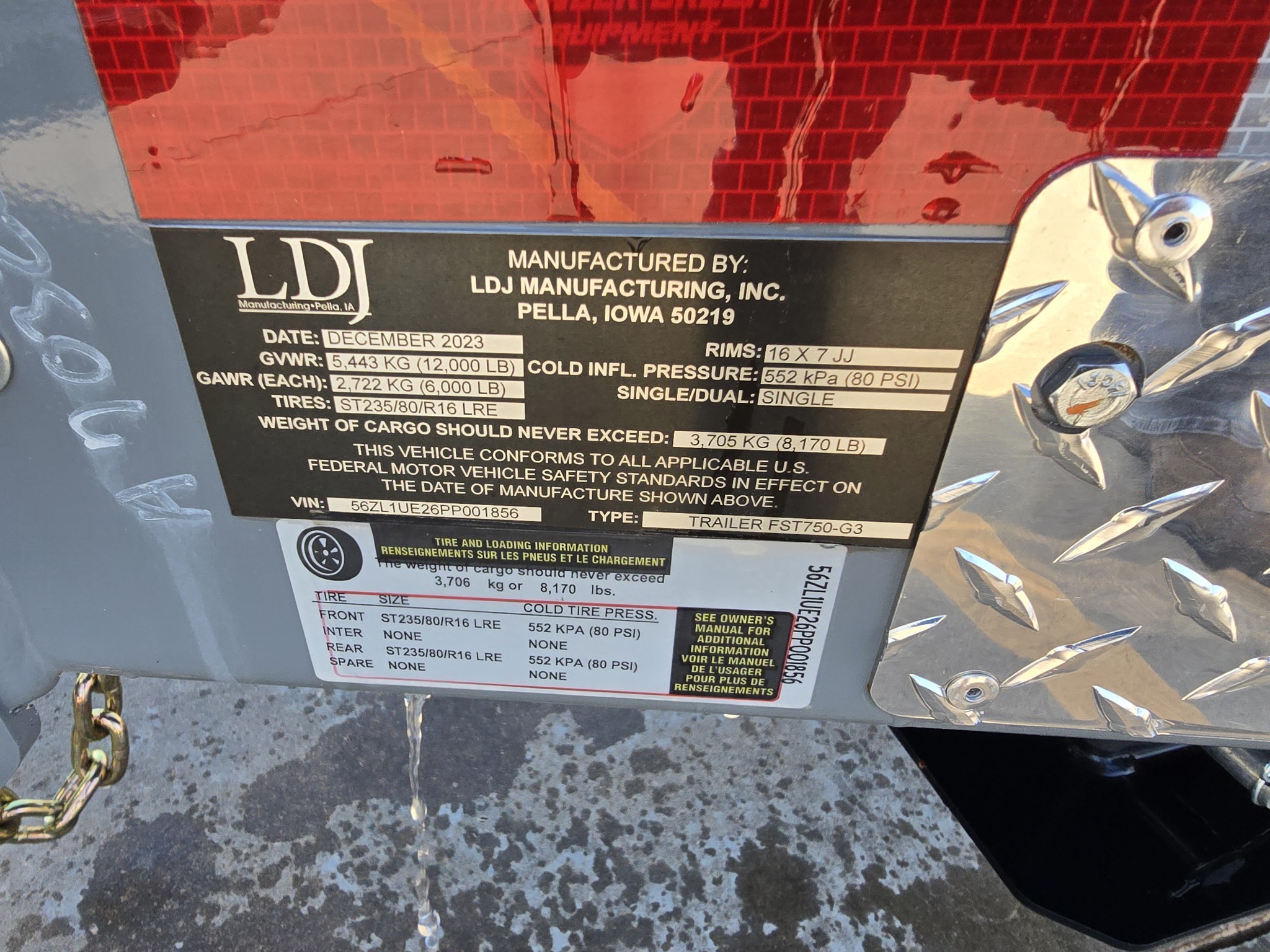 2024 Thunder Creek FST750 Fuel Trucks/Trailer