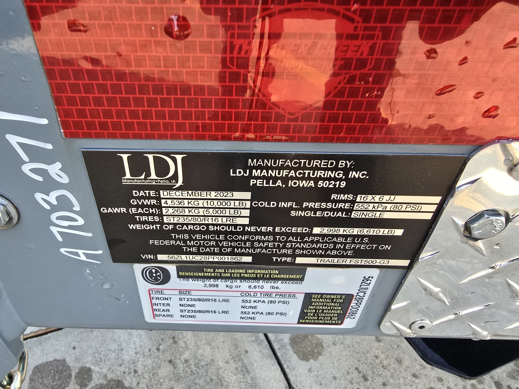 2024 Thunder Creek FST 500 Fuel Trucks/Trailer