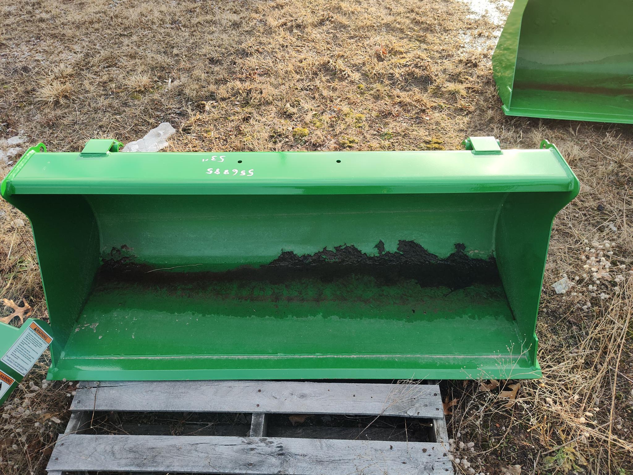 2023 John Deere 53" Bucket Loader and Skid Steer Attachment