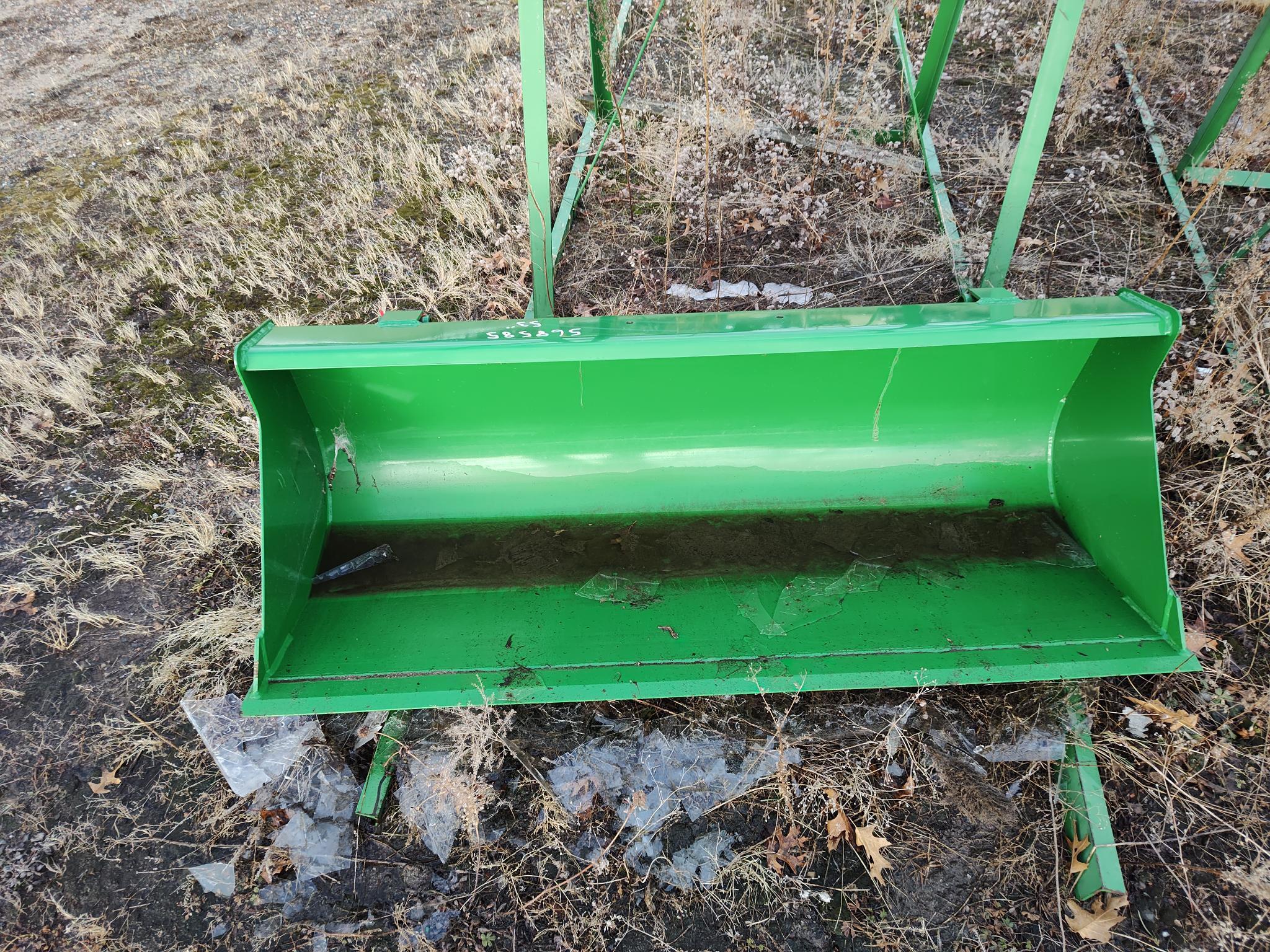 2023 John Deere 53" Bucket Loader and Skid Steer Attachment