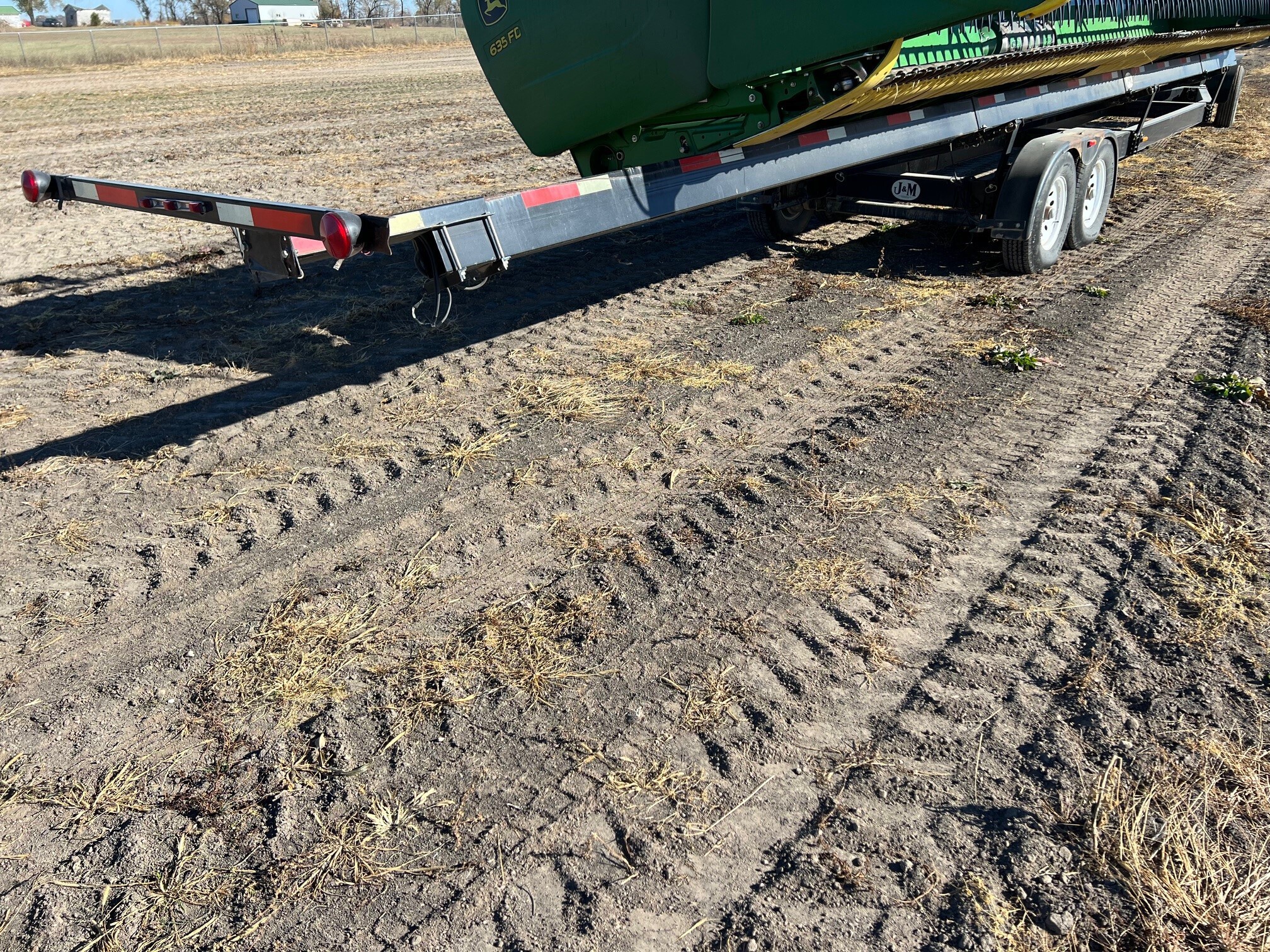  J&M TB-6000H Header Trailer