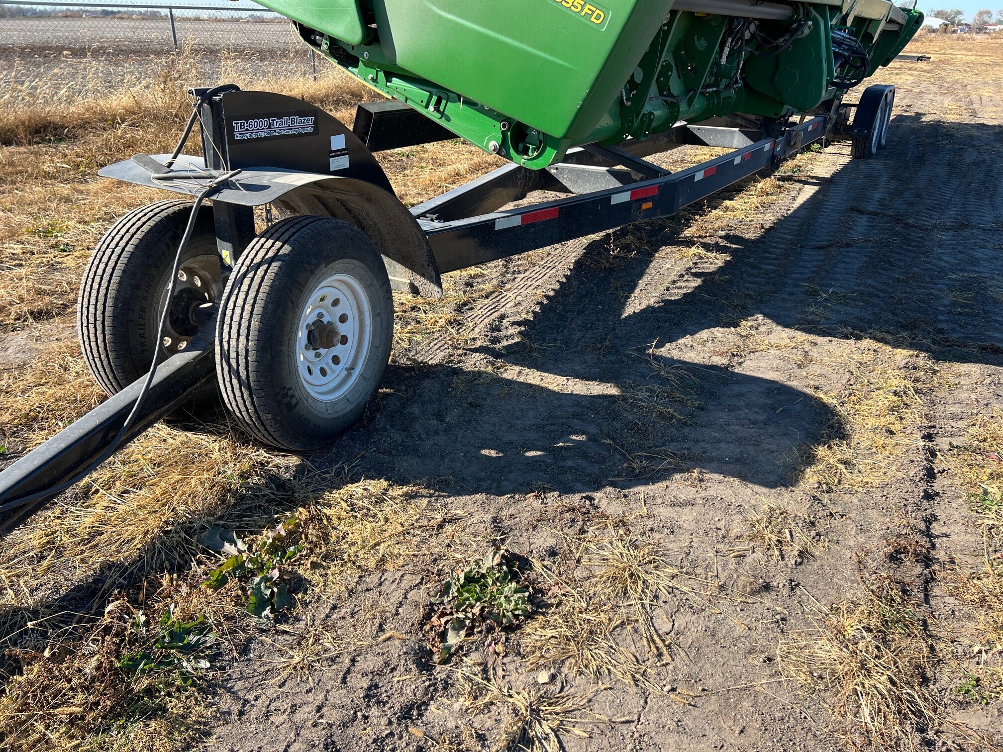  J&M TB-6000H Header Trailer