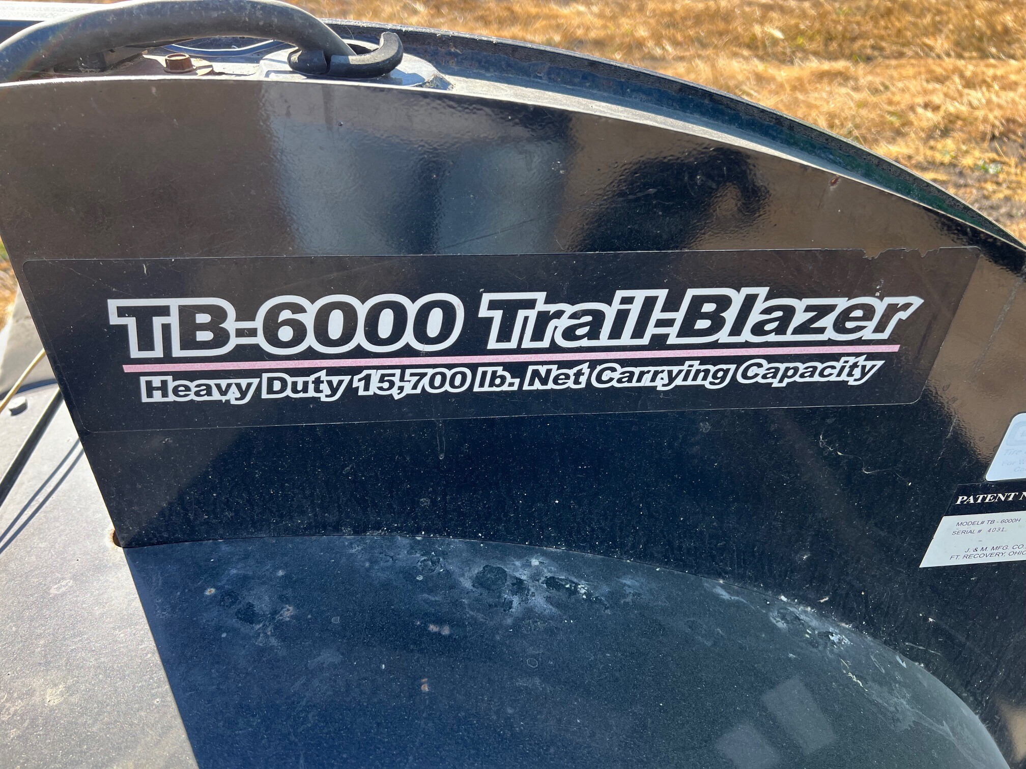  J&M TB-6000H Header Trailer