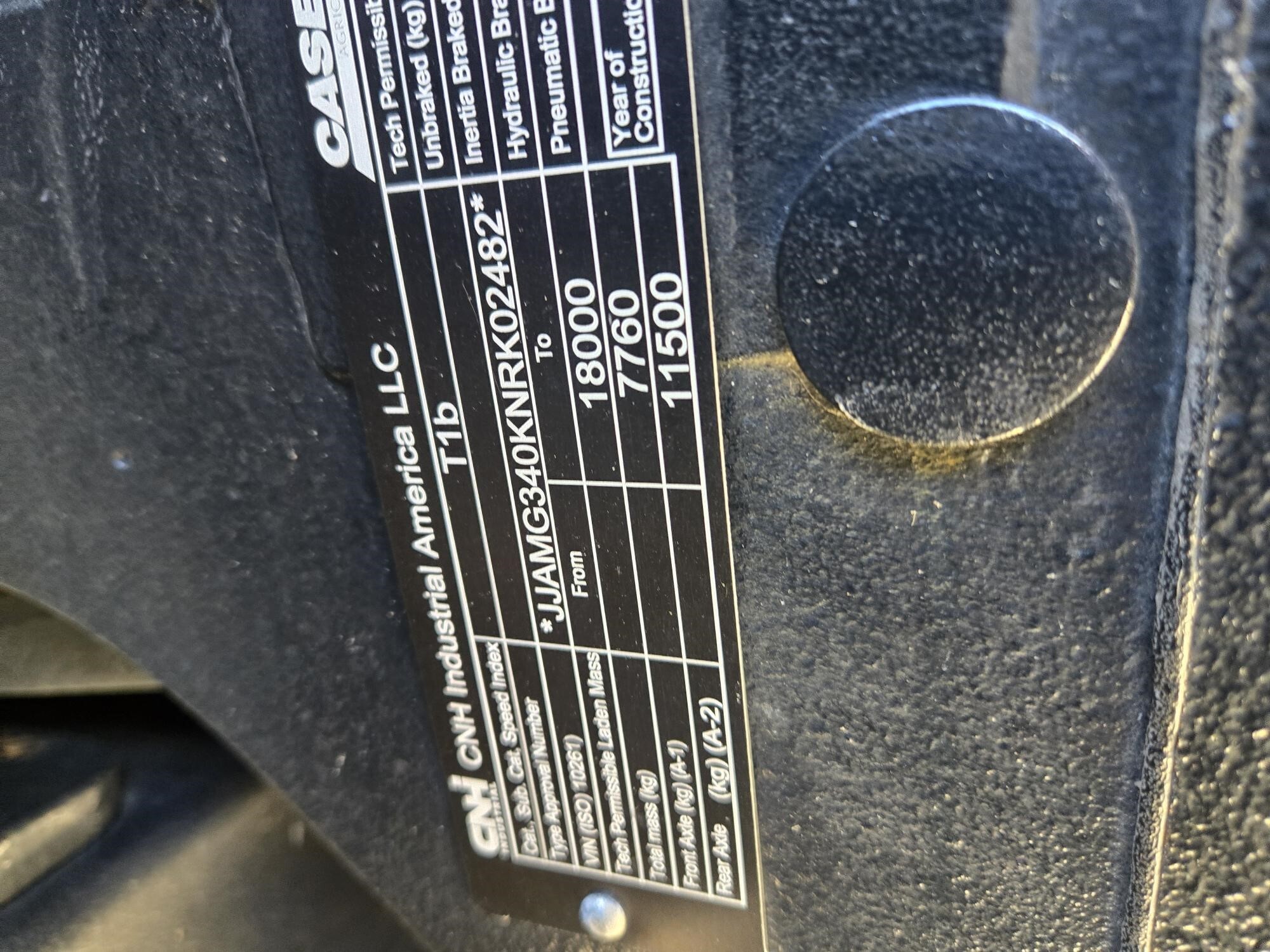 2022 Case IH Magnum 340 AFS Connect Tractor