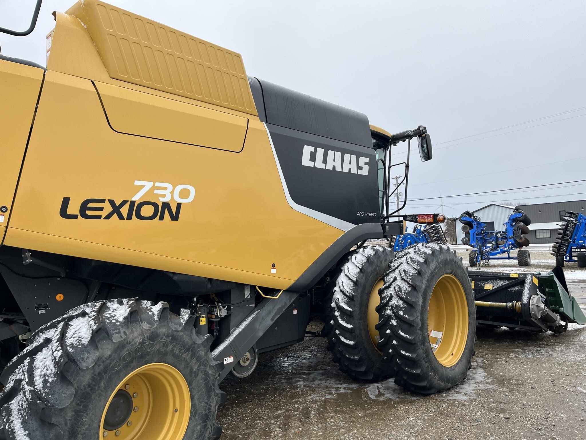 2012 Claas Lexion 730 Combine