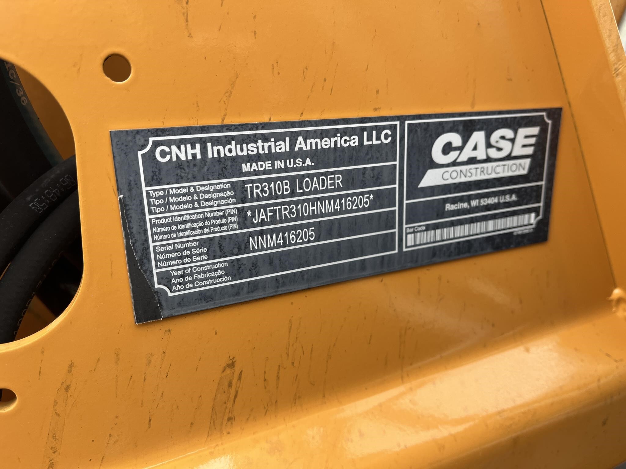 2022 Case TR310B Skid Steer