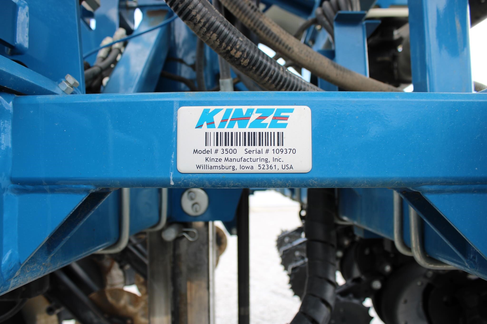 2018 Kinze 3500 Planter