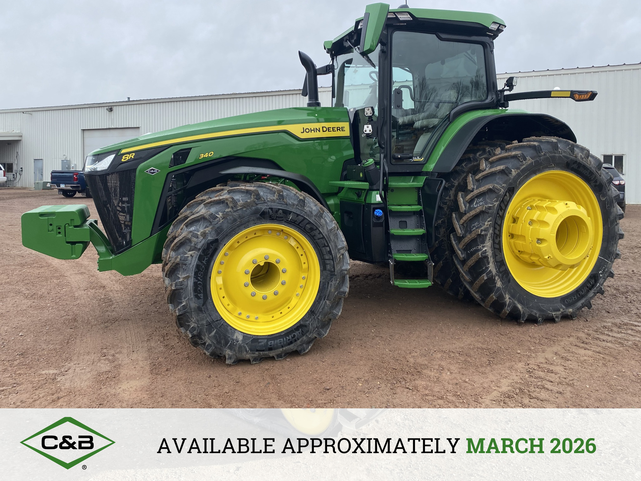 2025 John Deere 8R 340 Tractor