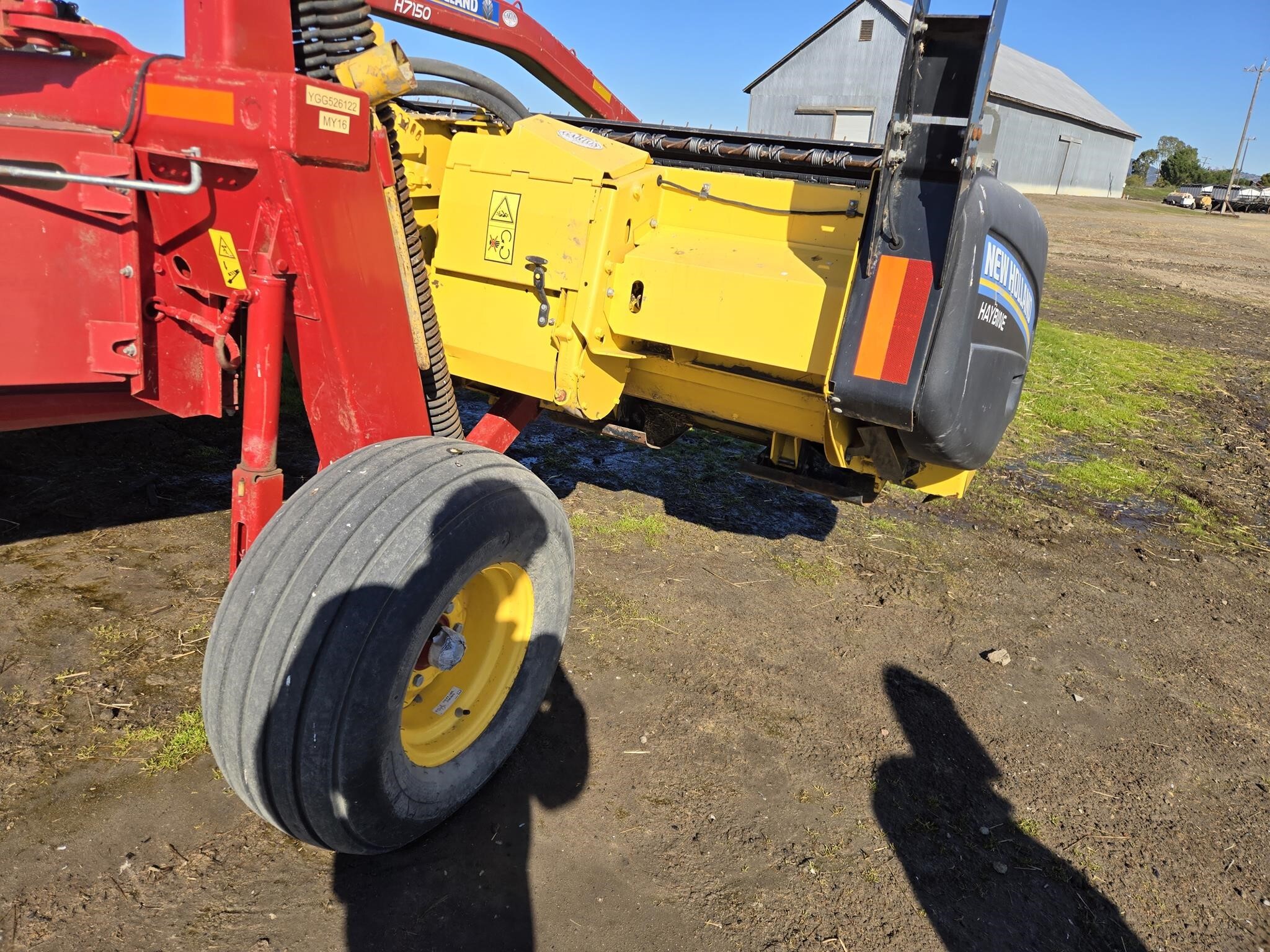 2016 New Holland H7150 Mower Conditioner