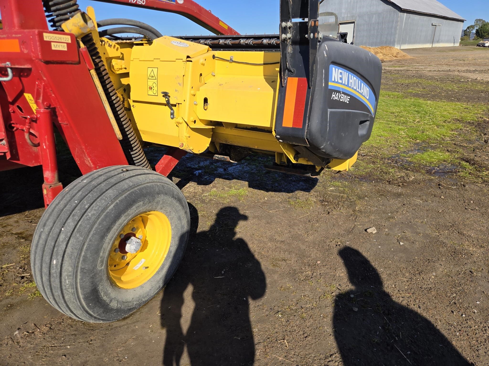 2016 New Holland H7150 Mower Conditioner
