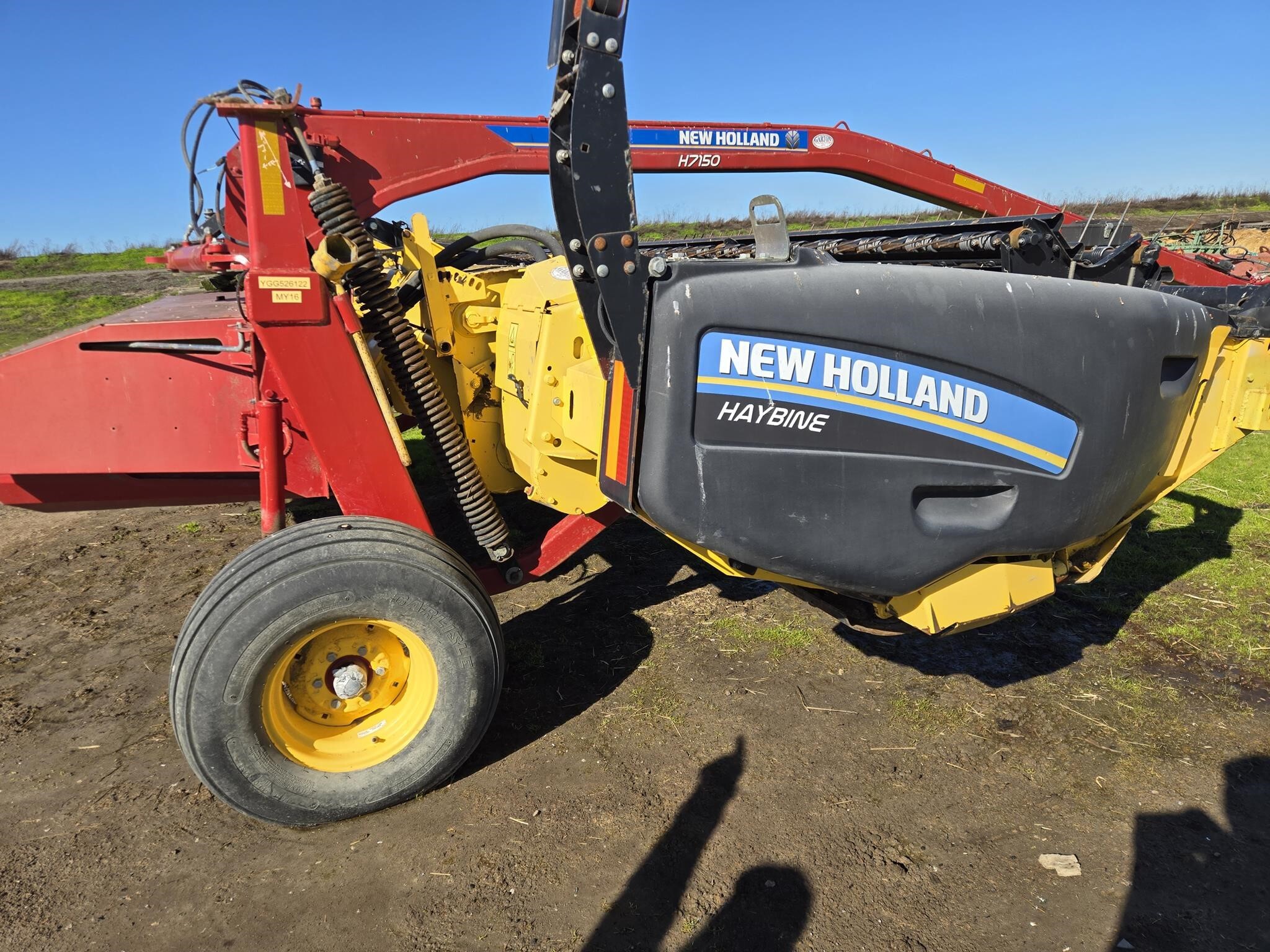 2016 New Holland H7150 Mower Conditioner