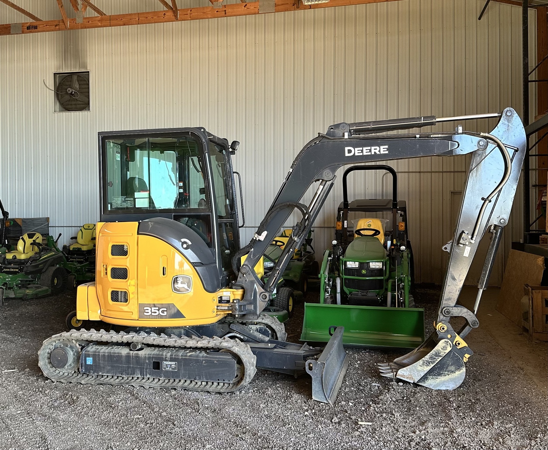 2022 Deere 35G Mini Excavator