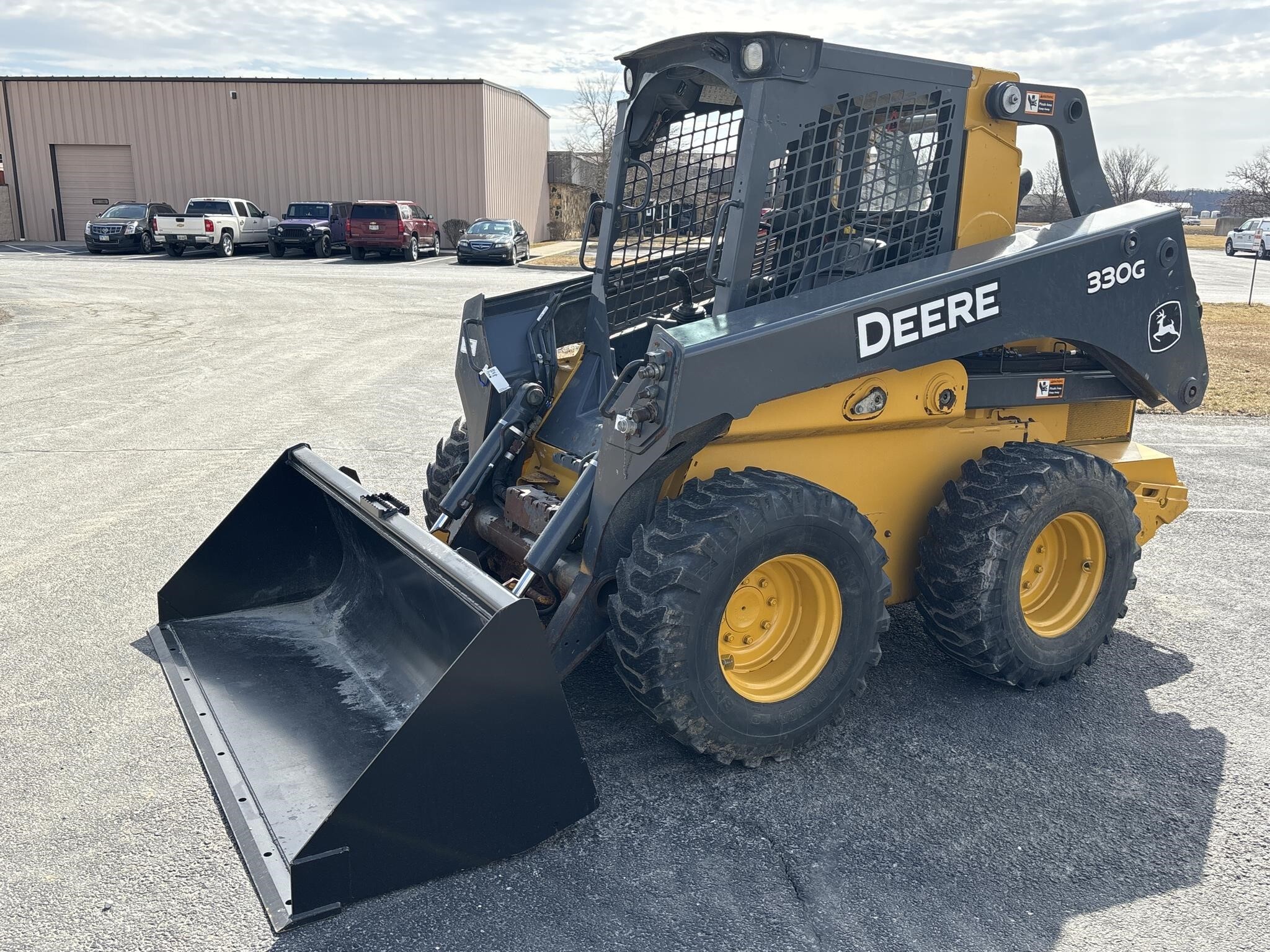 2019 Deere 330G Skid Steer
