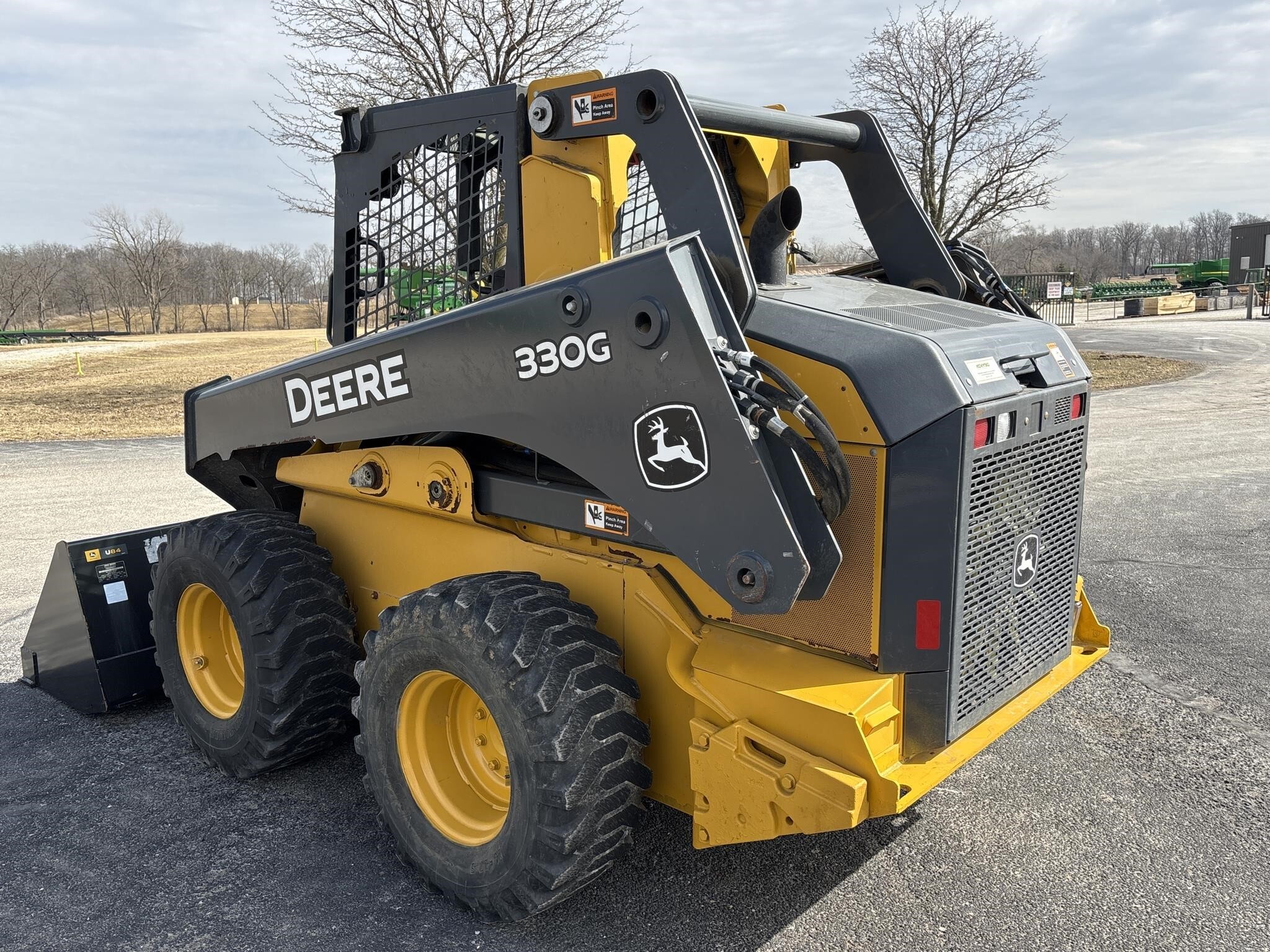 2019 Deere 330G Skid Steer