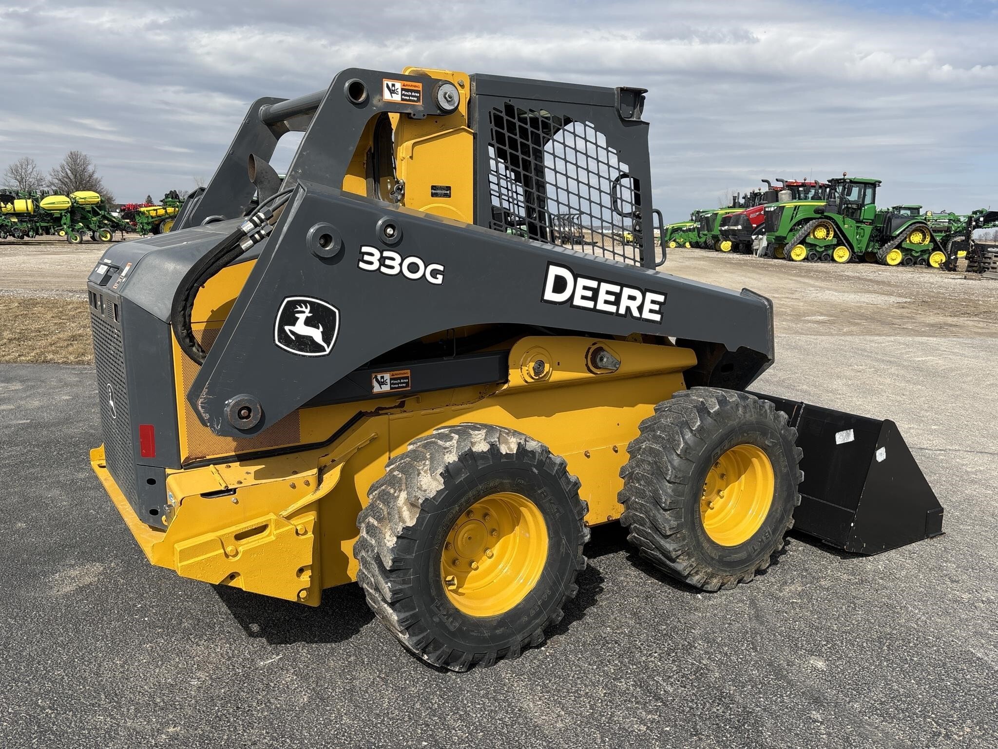 2019 Deere 330G Skid Steer