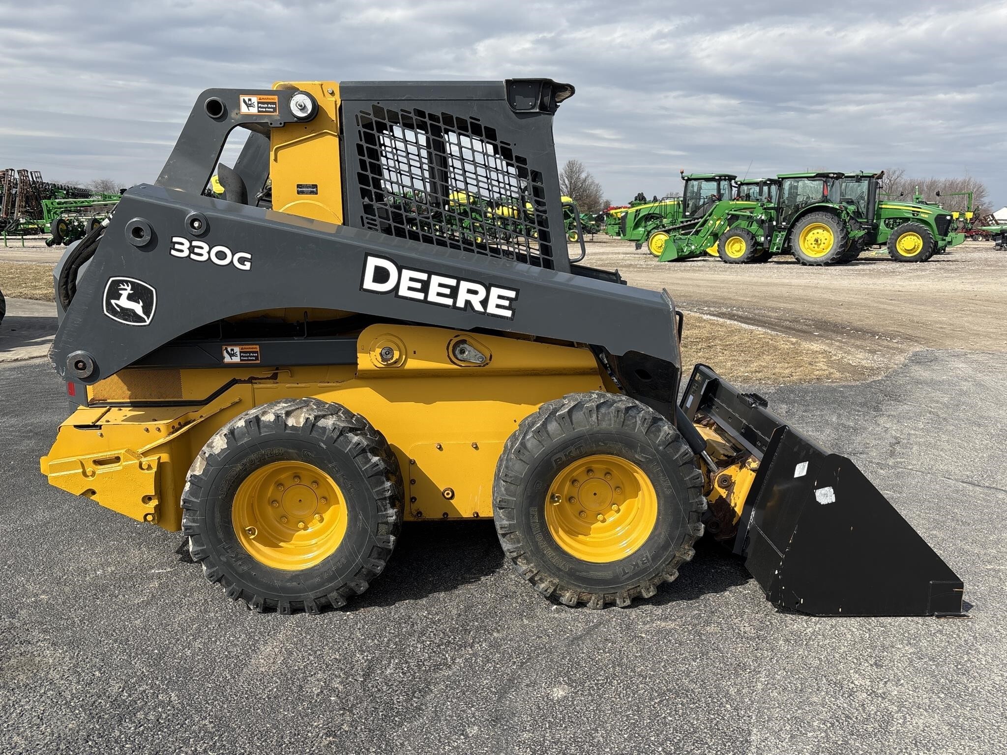 2019 Deere 330G Skid Steer