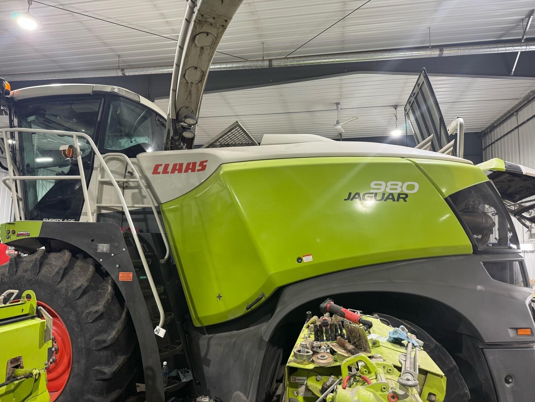 2019 Claas Jaguar 980 Self-Propelled Forage Harvester