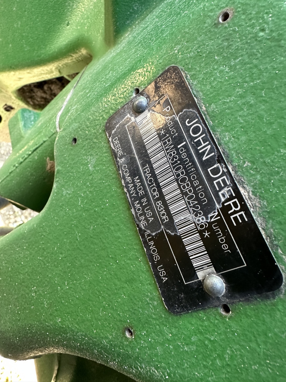 2011 John Deere 8310R Tractor