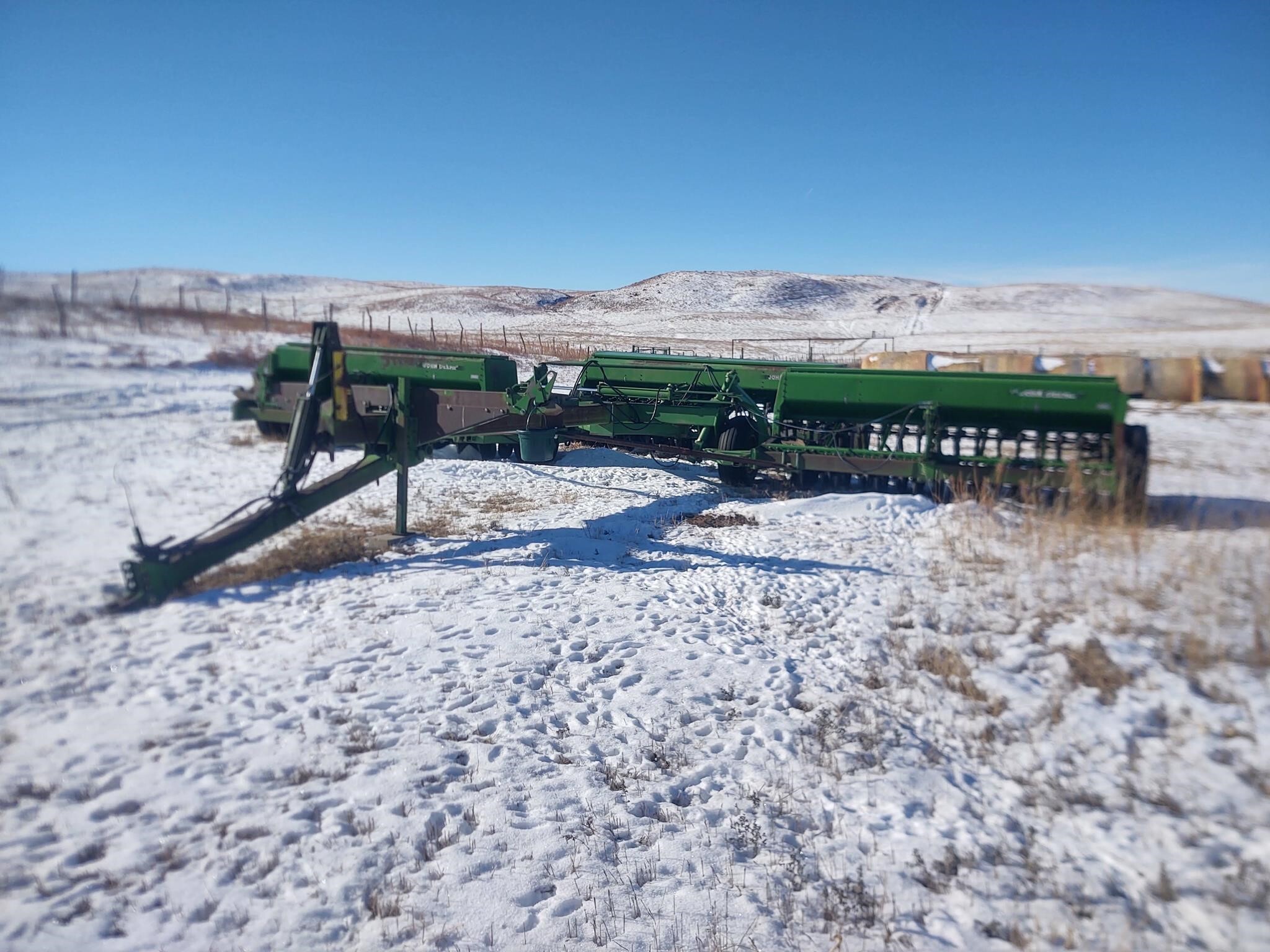 1990 John Deere 450 Drill